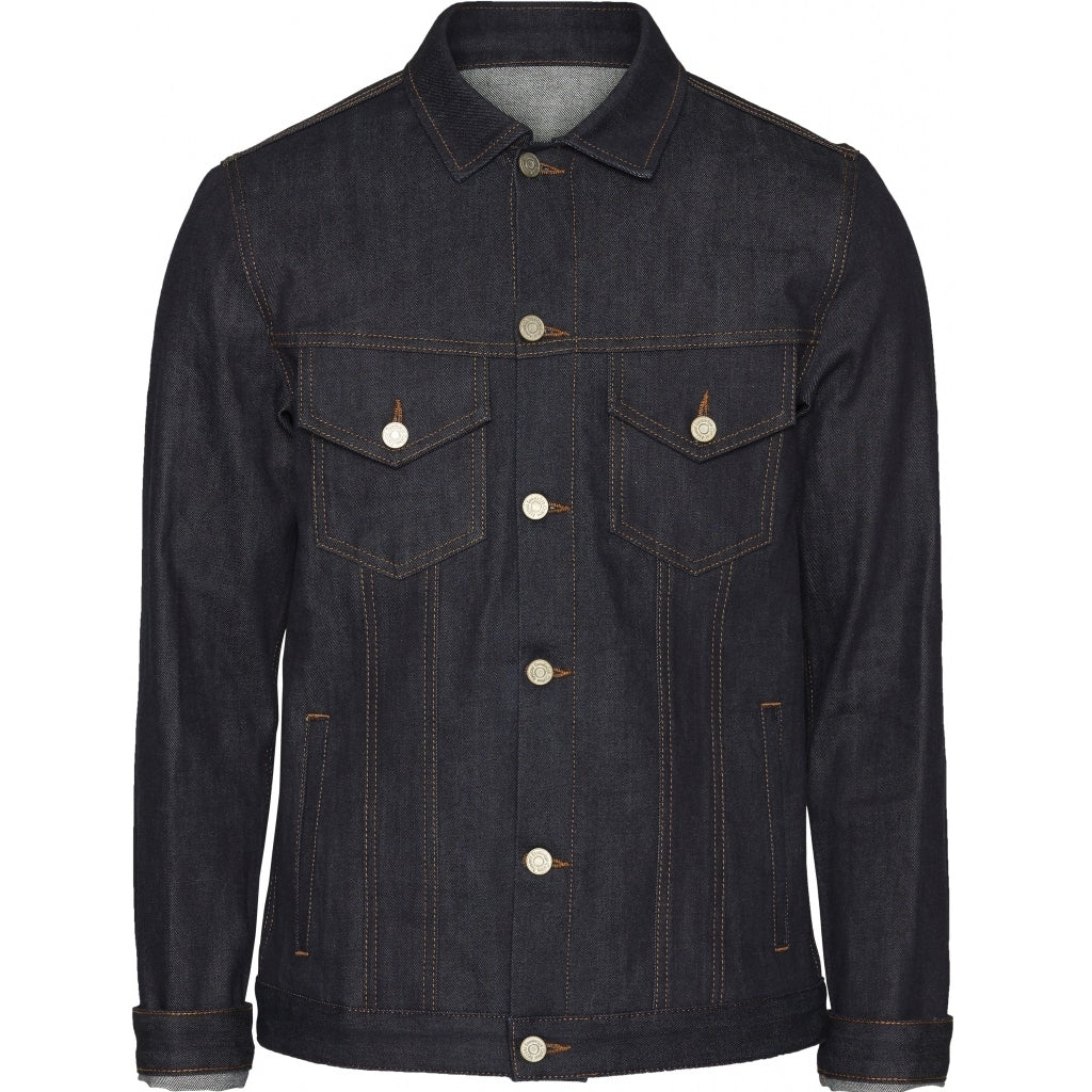 FRY raw blue selvedge denim jacket - GOTS/Vegan