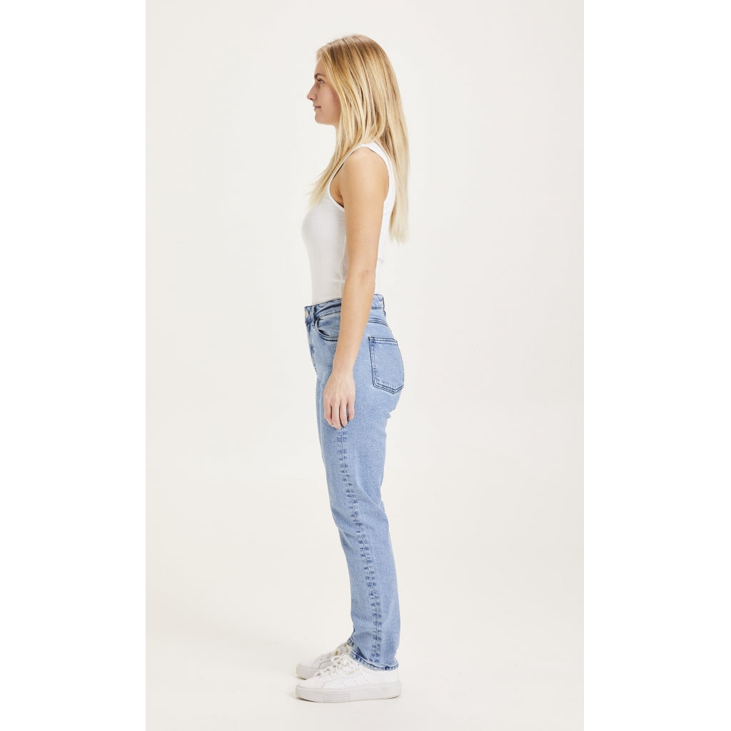 IRIS Mom Jeans - GOTS/Vegan -  Light Blue
