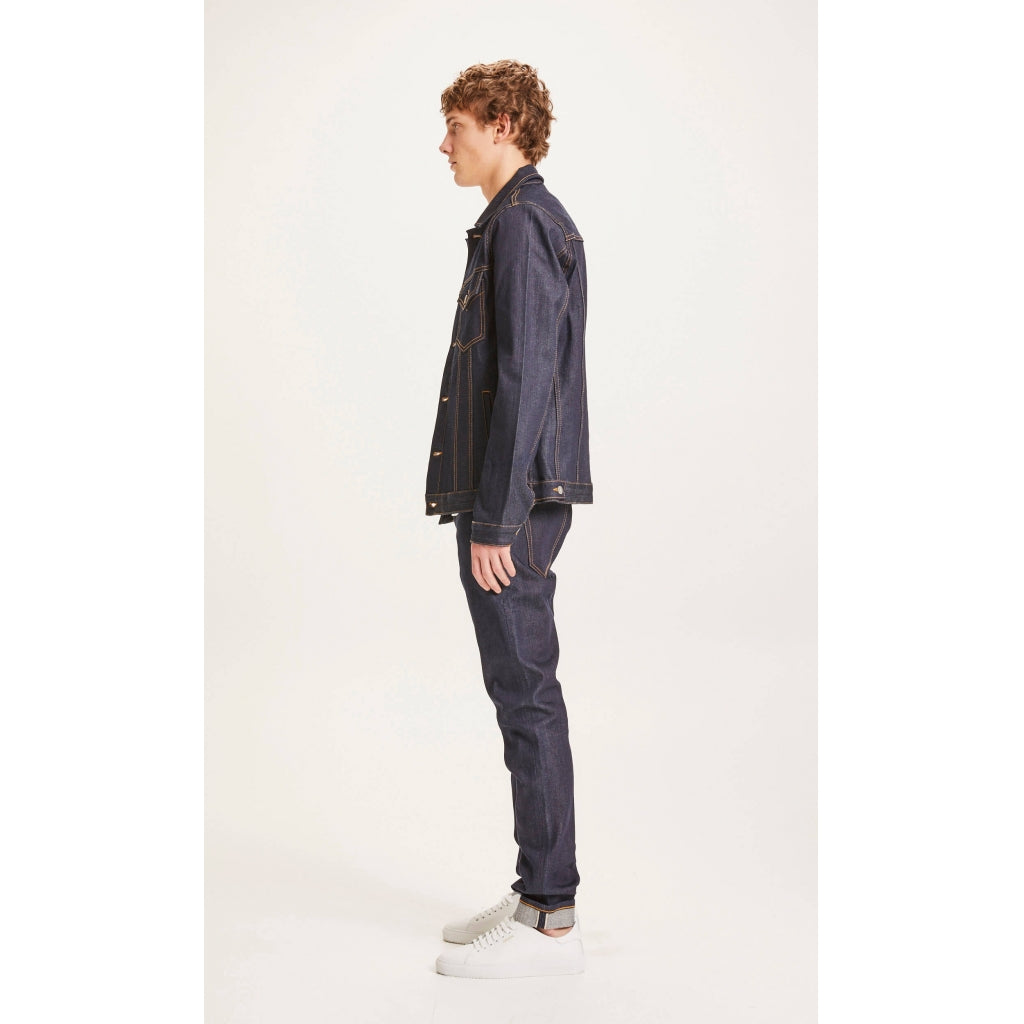 FRY raw blue selvedge denim jacket - GOTS/Vegan
