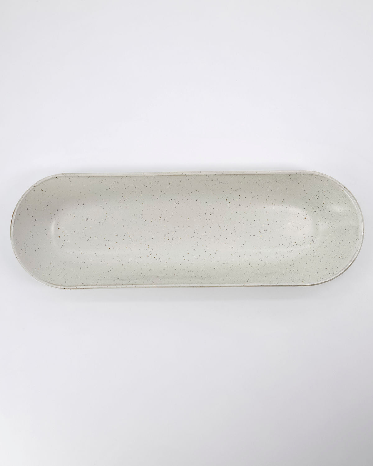Pion Serving Dish - Grey/White
