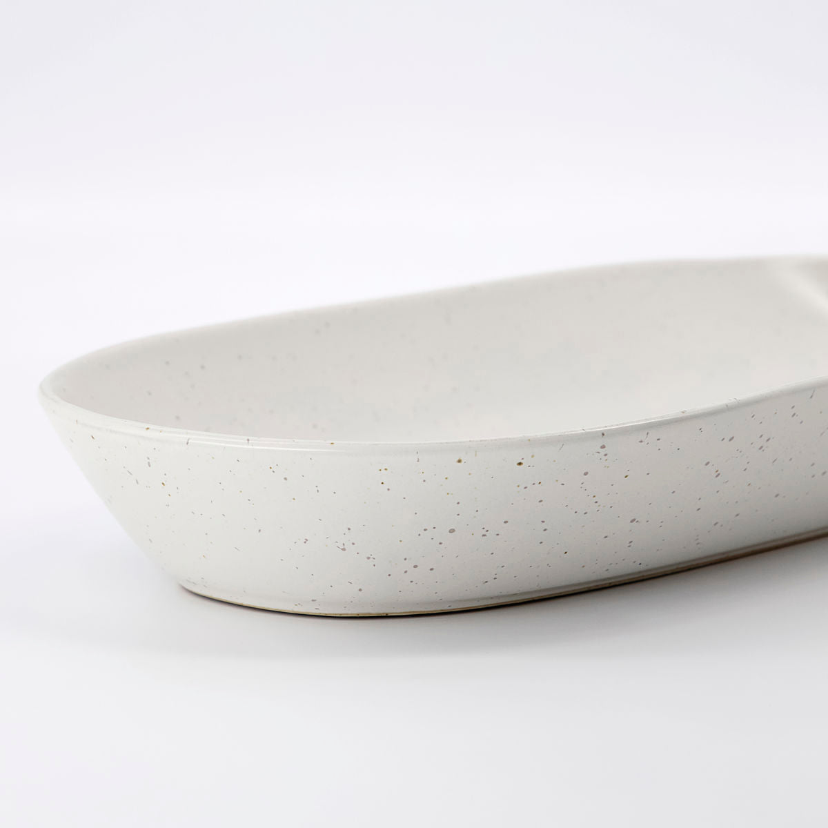 Pion Serving Dish - Grey/White