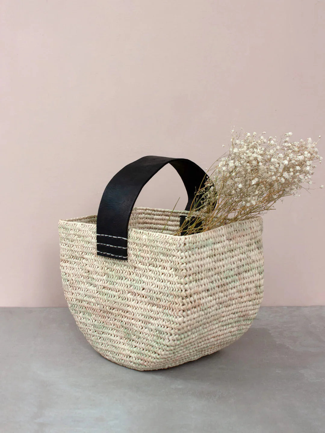 Half Moon Forage Basket - Black