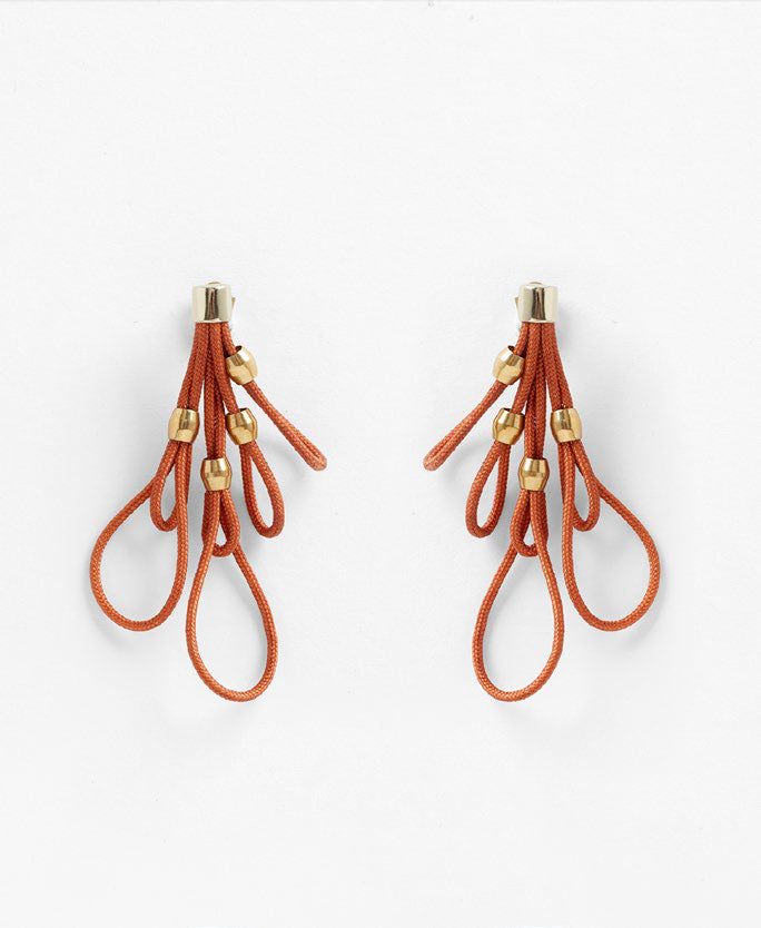 Calypso Earrings - Rust