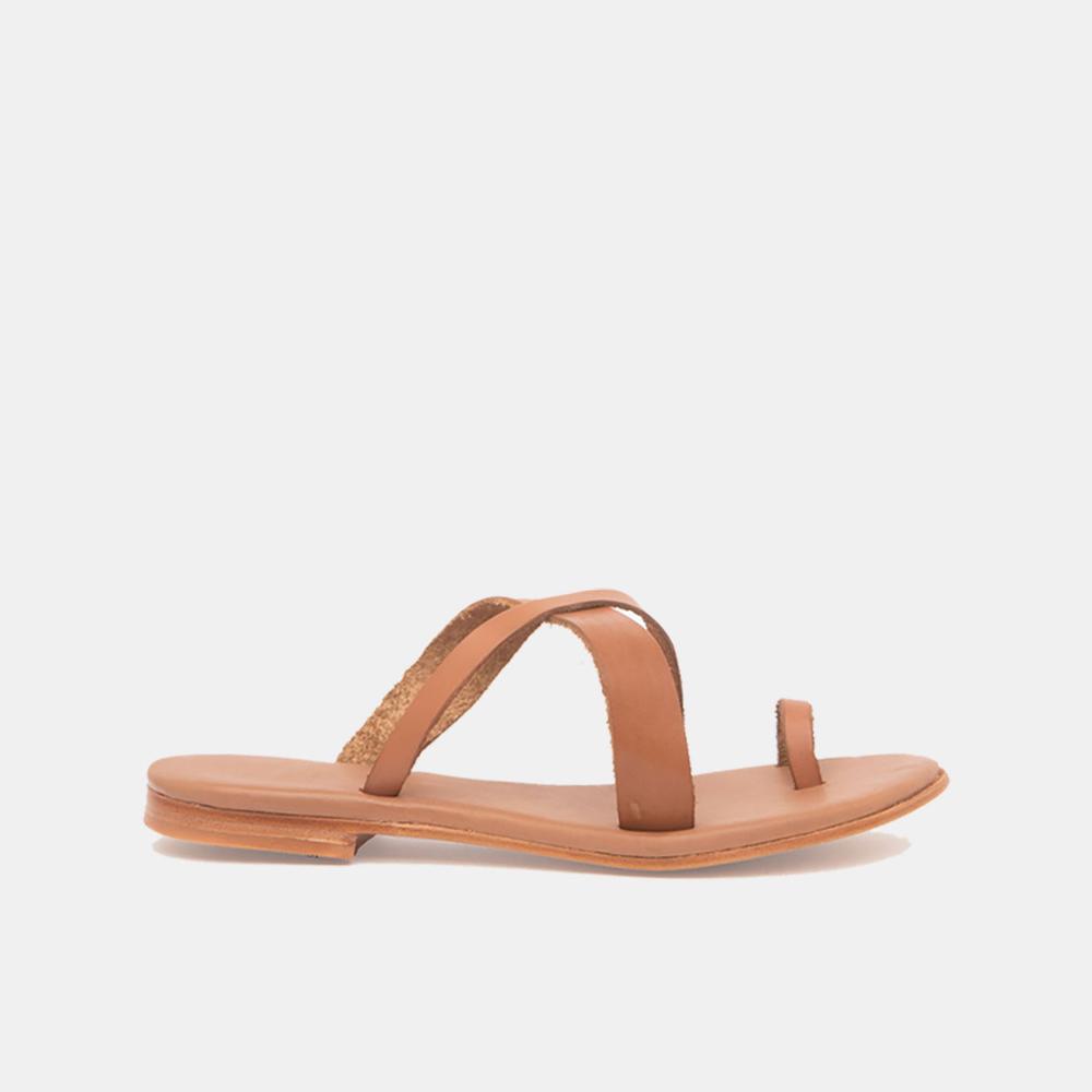 CARLA SANDAL COGNAC