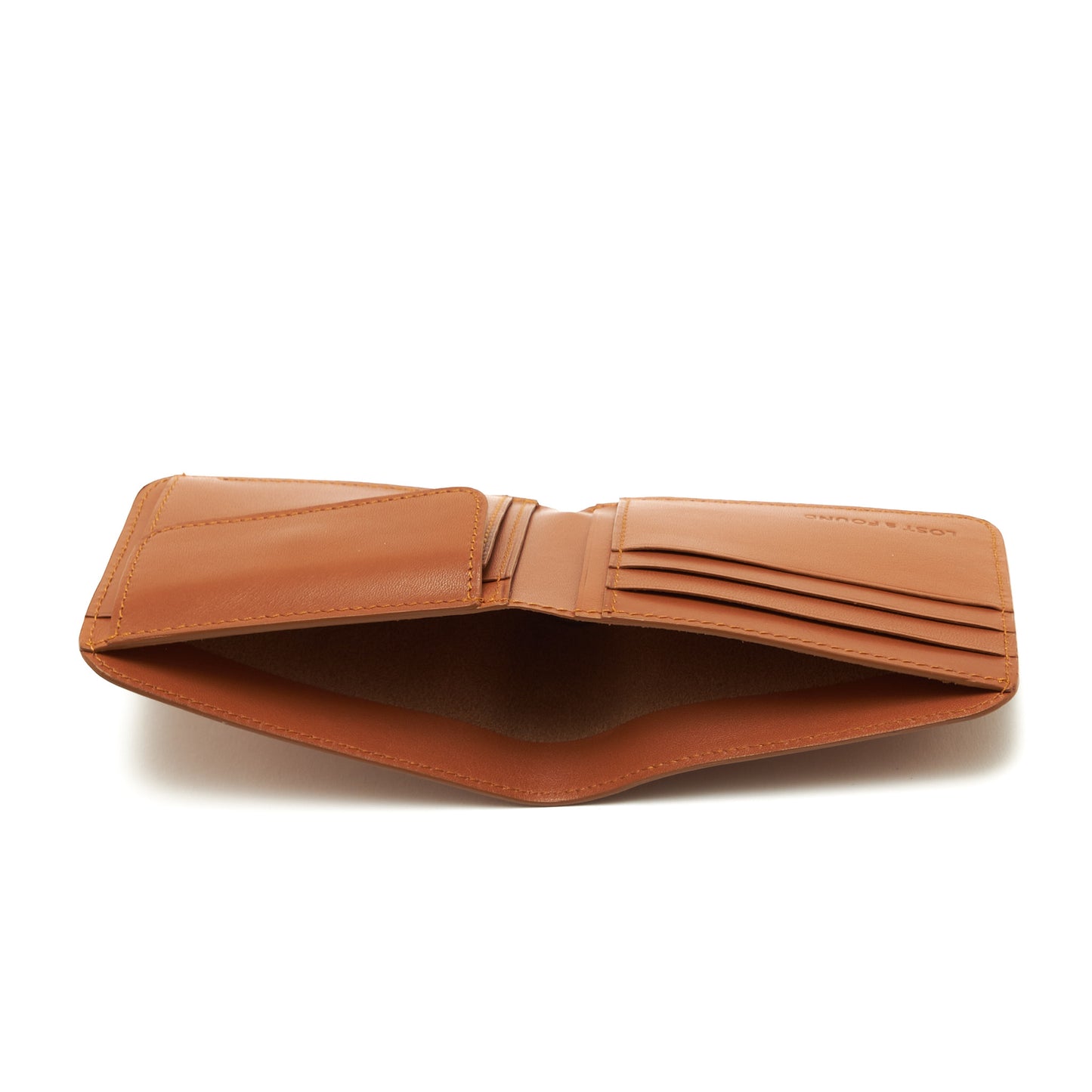 Bifold Wallet Pure with Coin Pocket - Caramel