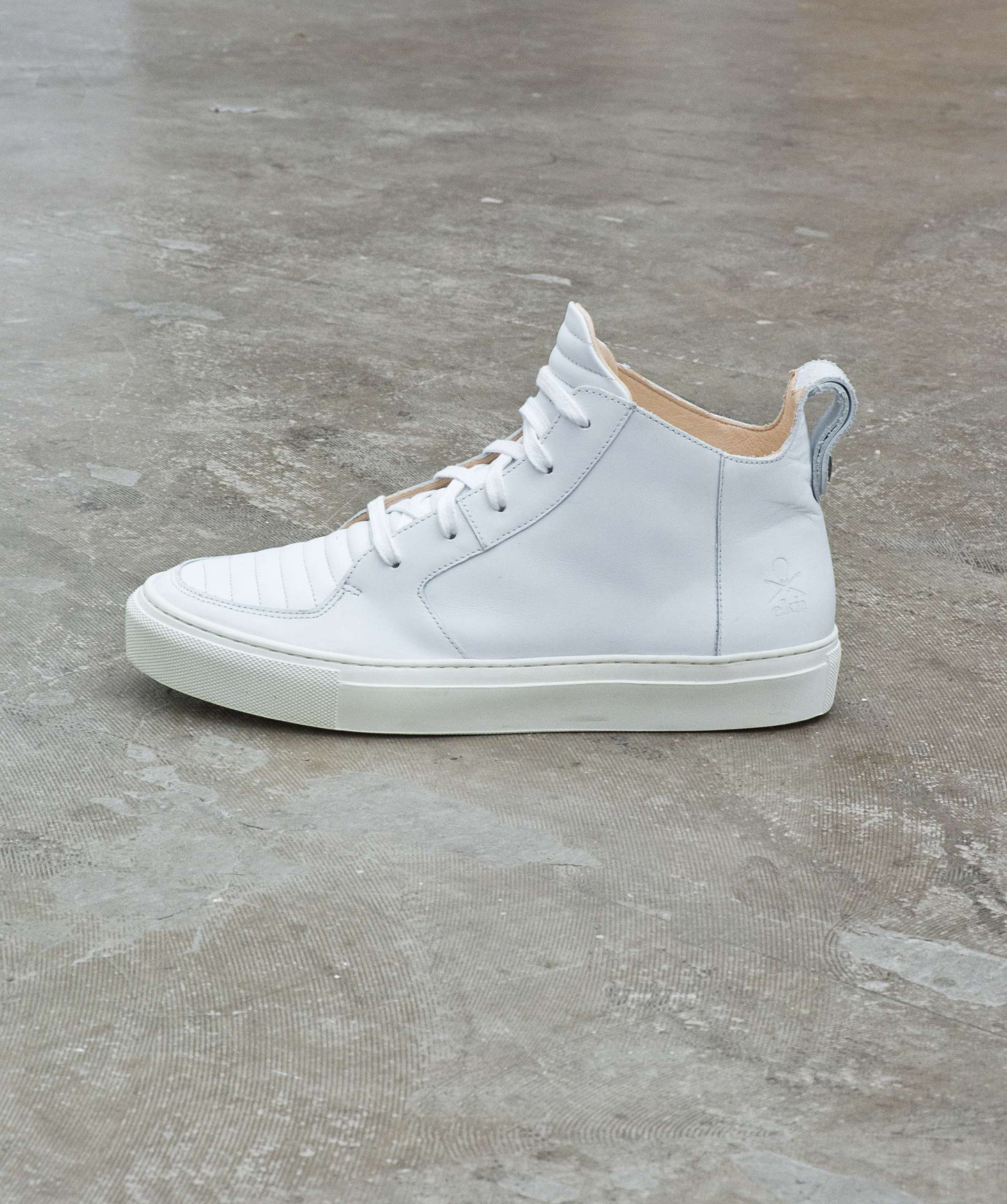 ARGAN MID - White Leather