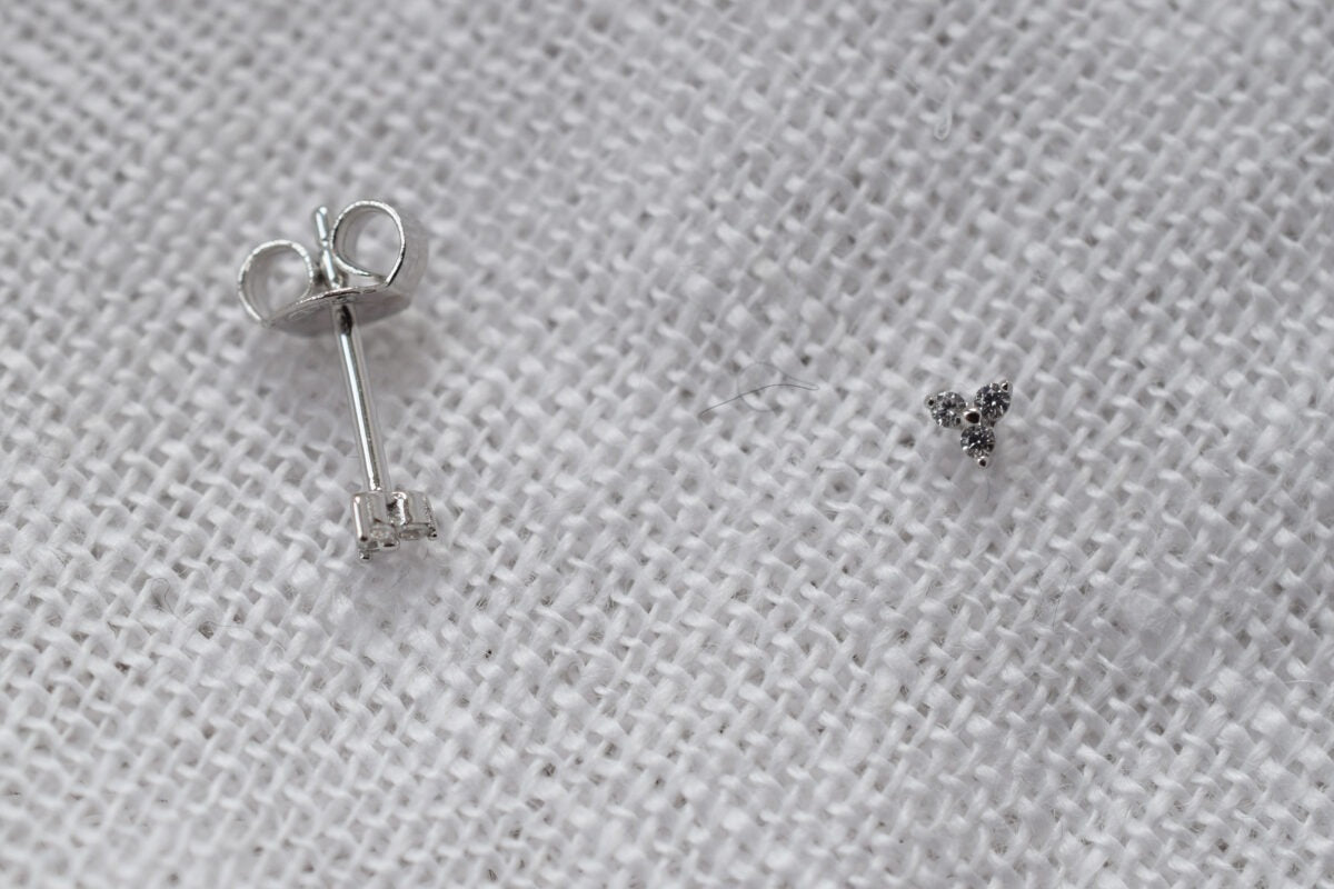 Earstuds Trinity - sterling silver 925