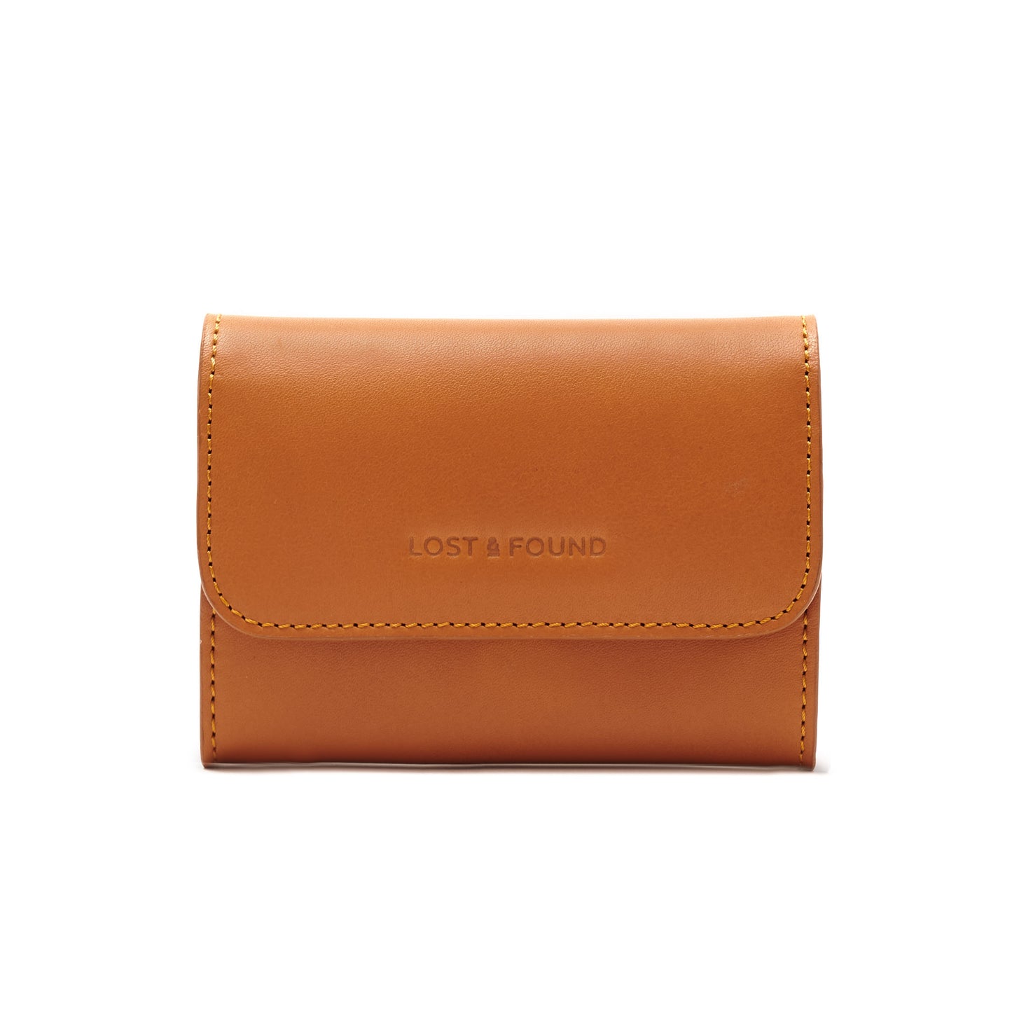 Folding Wallet Big  - Caramel