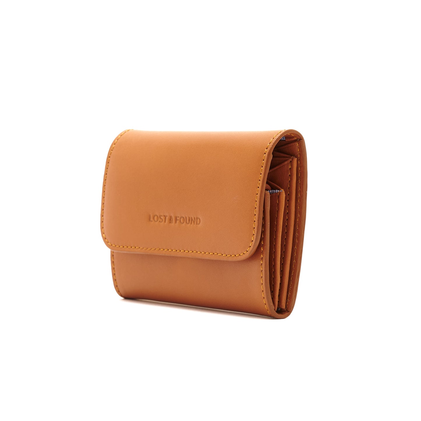 Folding Wallet Big  - Caramel