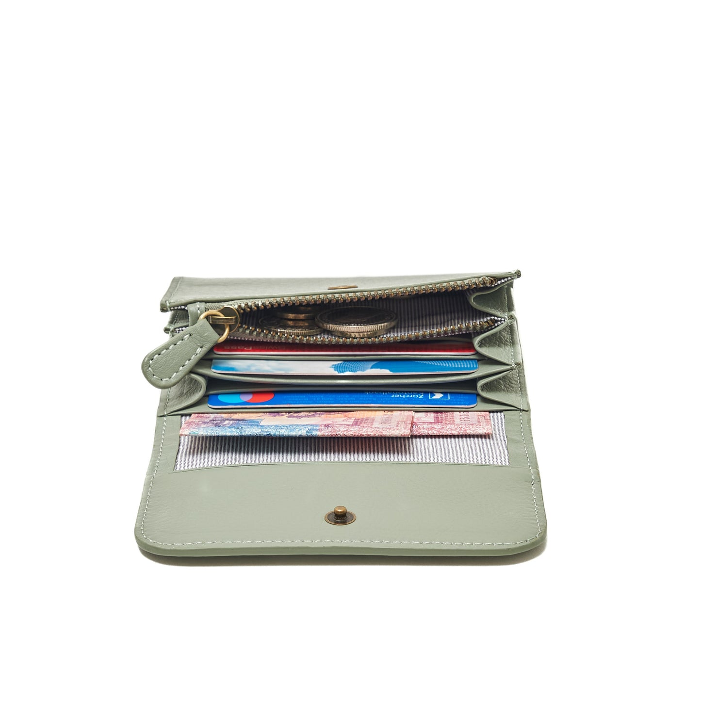 Folding Wallet Big  - Mint