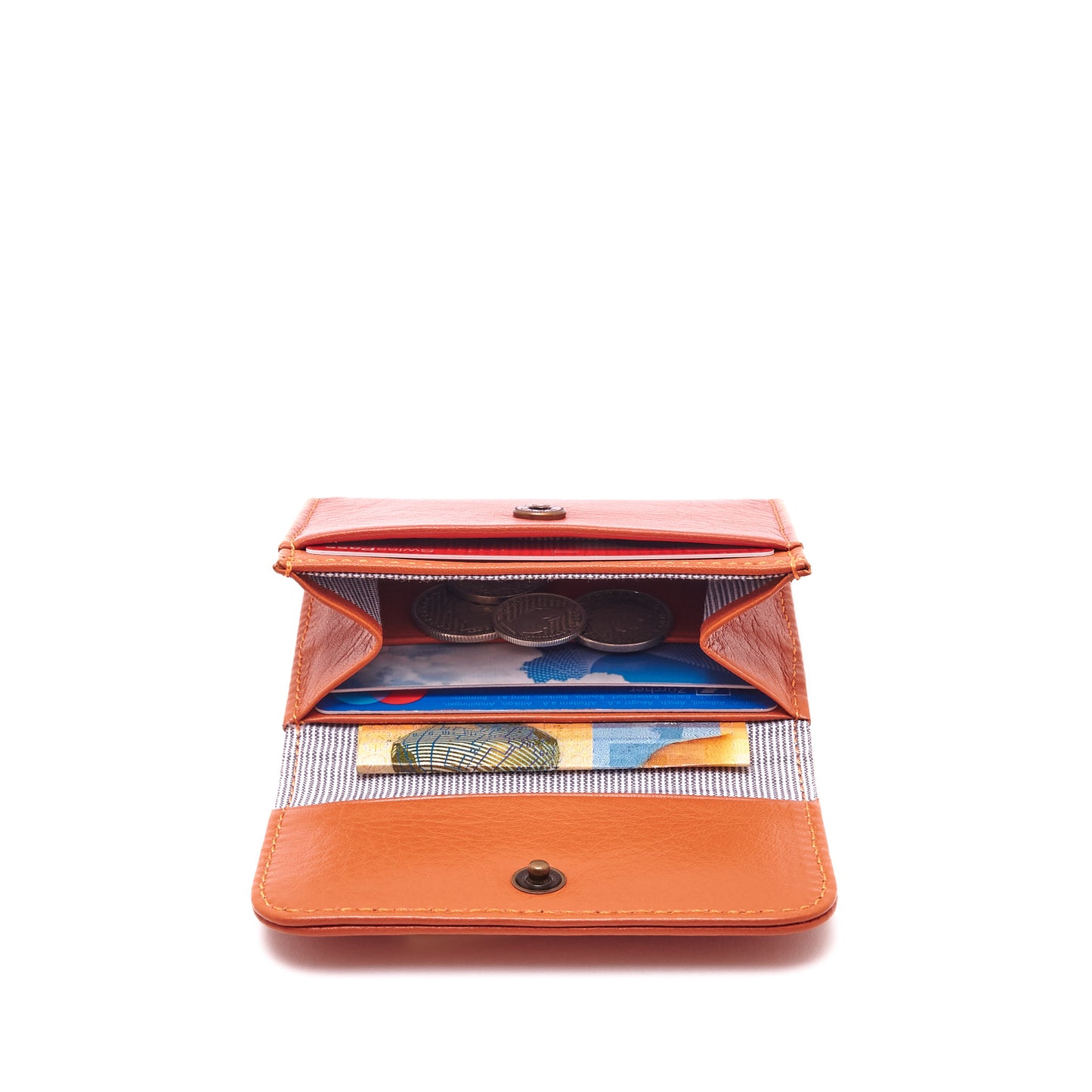 Folding Wallet Small  - Terracotta