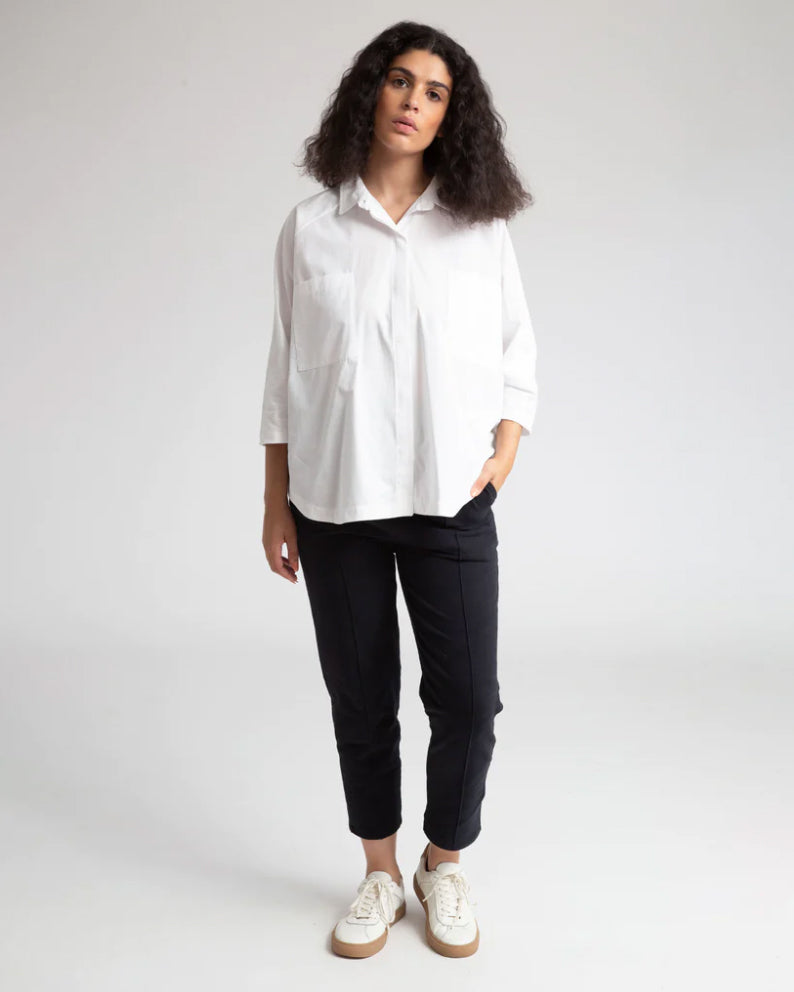 George Organic Cotton Trousers - Black