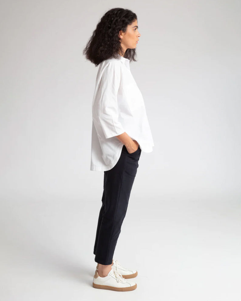 George Organic Cotton Trousers - Black