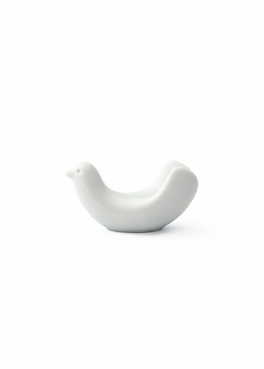 Bird Chopstick Rest - White