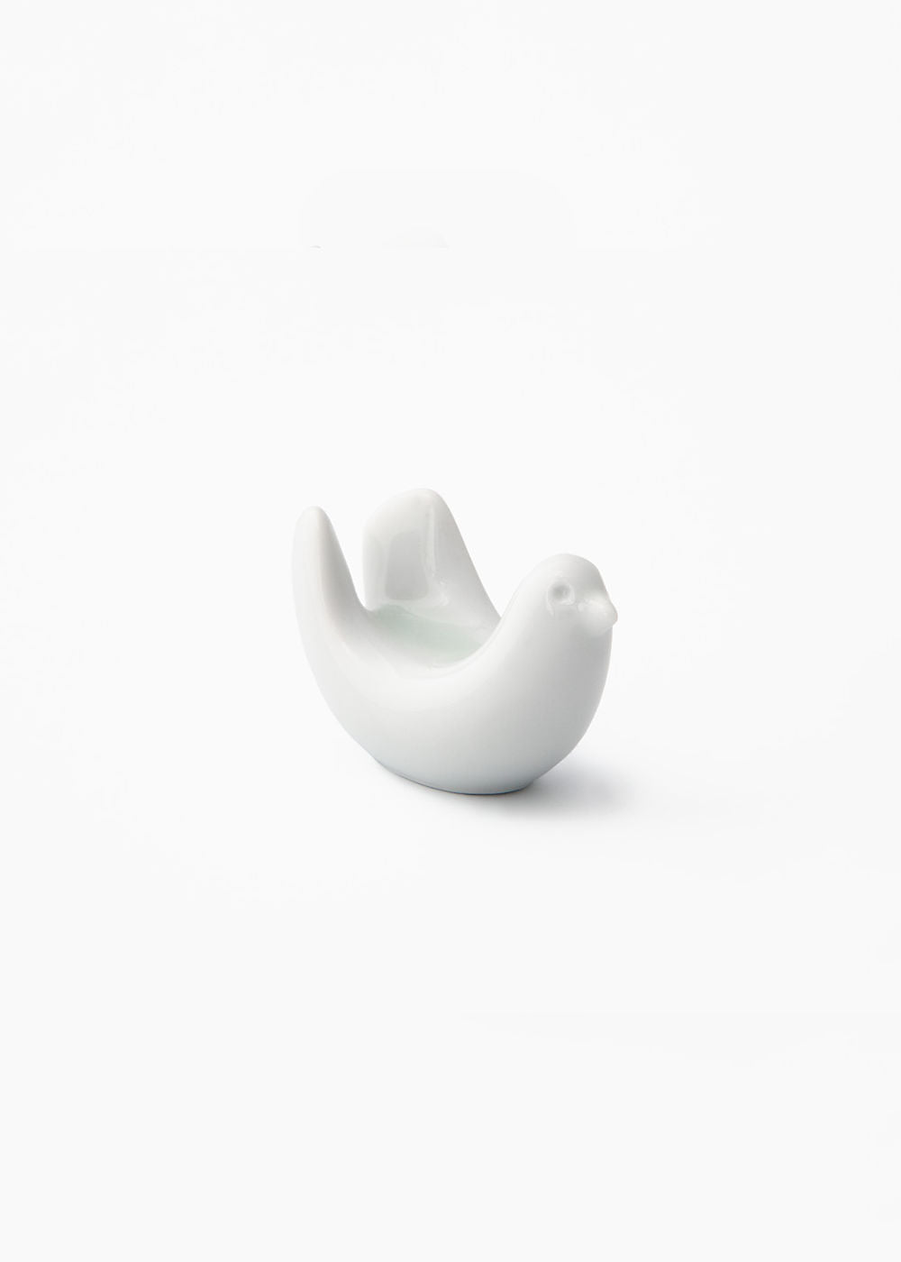 Bird Chopstick Rest - White