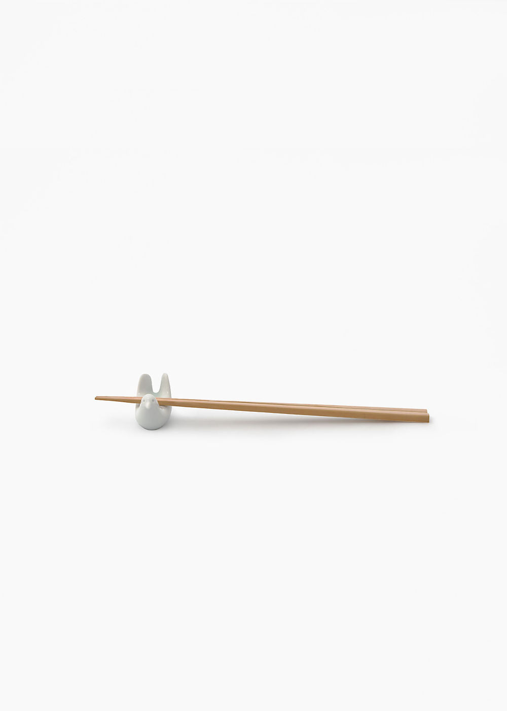 Bird Chopstick Rest - White