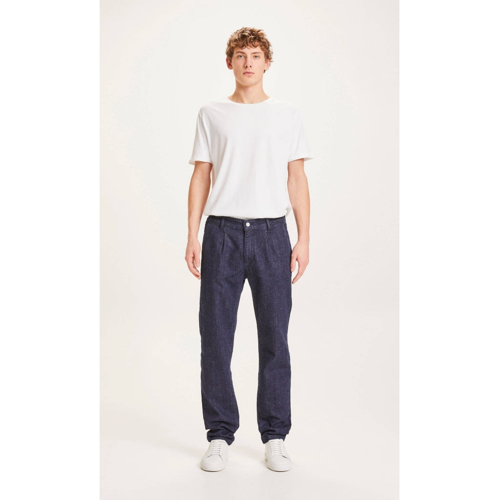 CHUCK light hemp Pants - OCS/Vegan - rinse blue