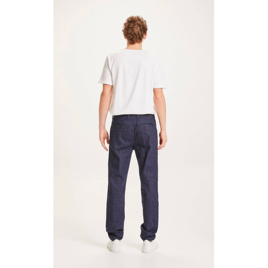 CHUCK light hemp Pants - OCS/Vegan - rinse blue