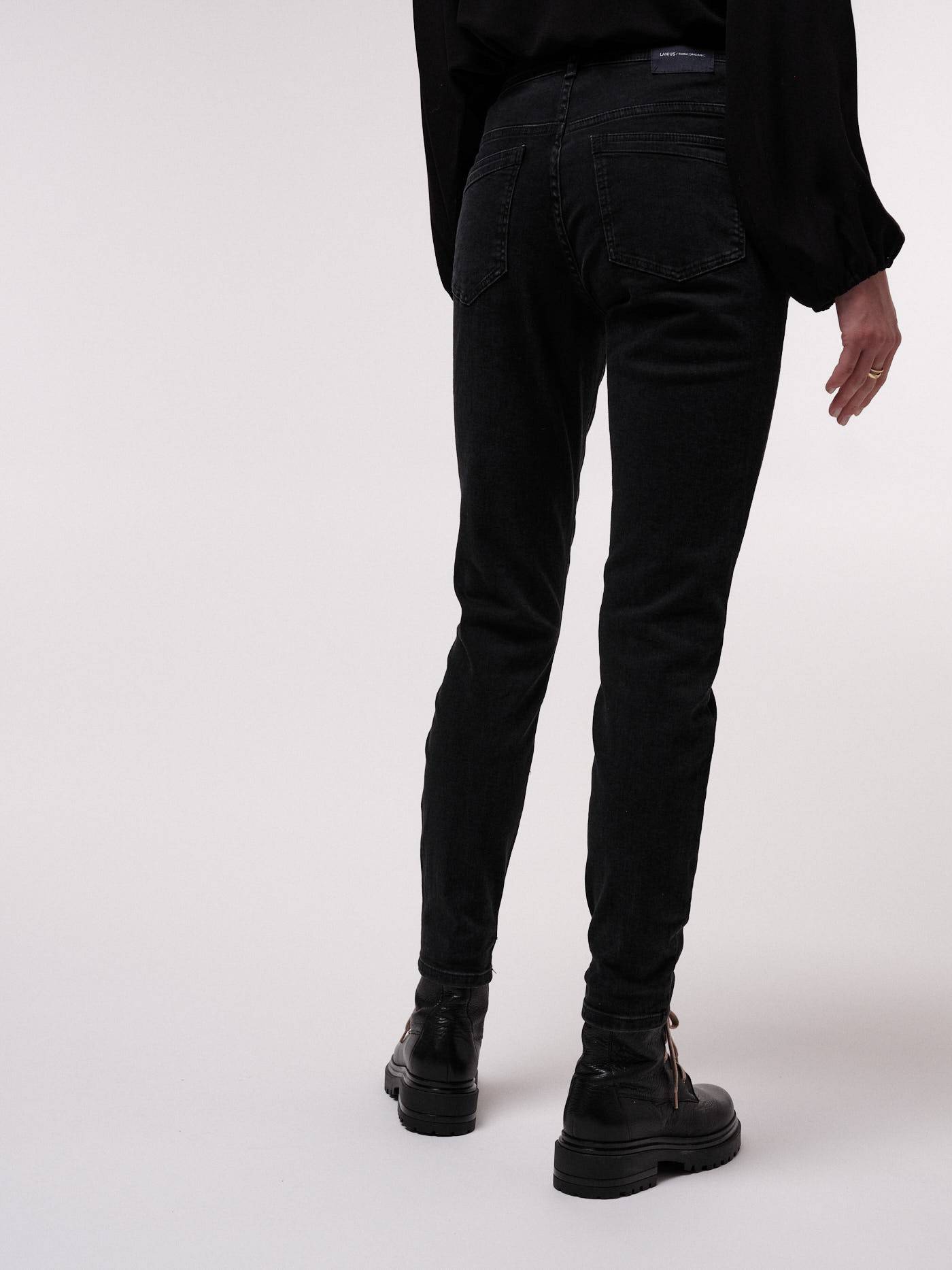 High-Waist Jeans OCS - Black Denim