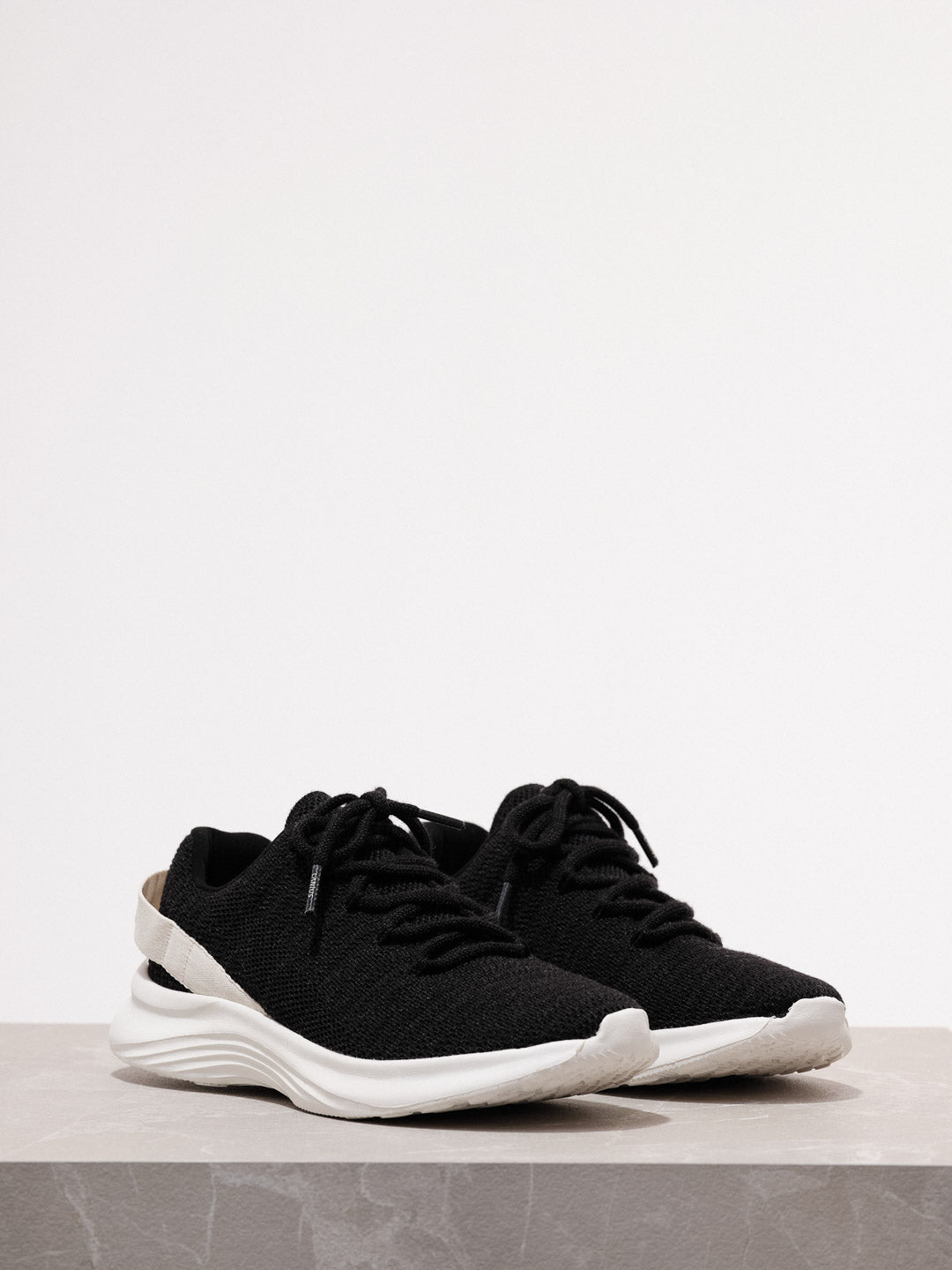 WOOL SNEAKERS - Black