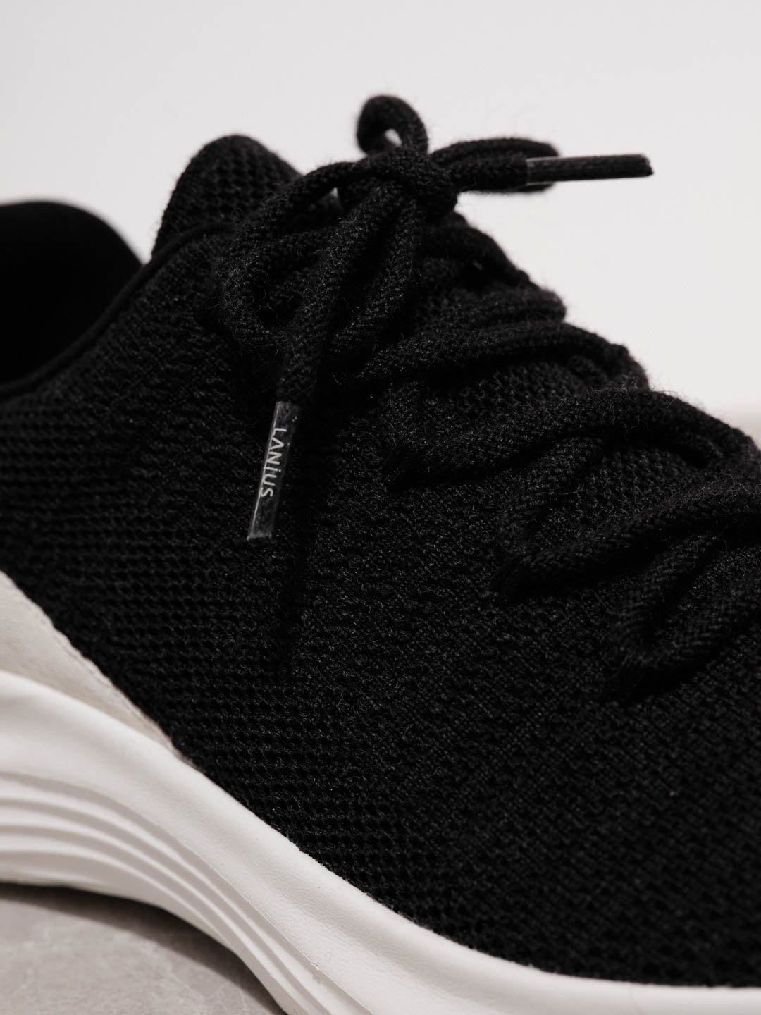WOOL SNEAKERS - Black