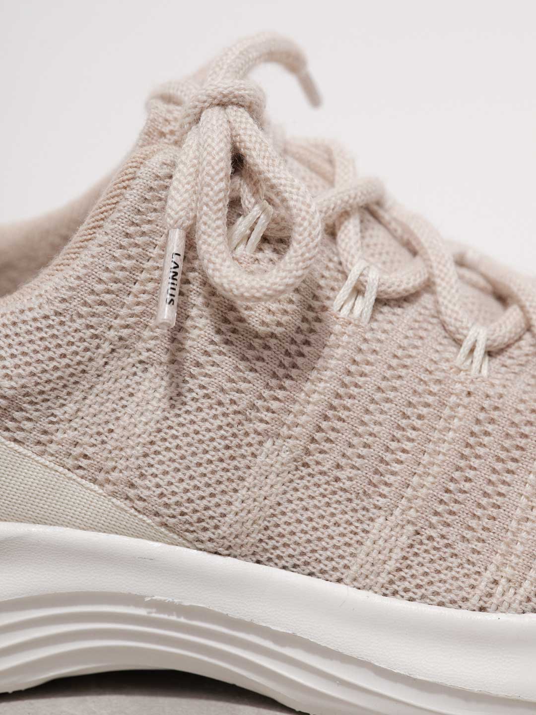 WOOL SNEAKERS - Cream