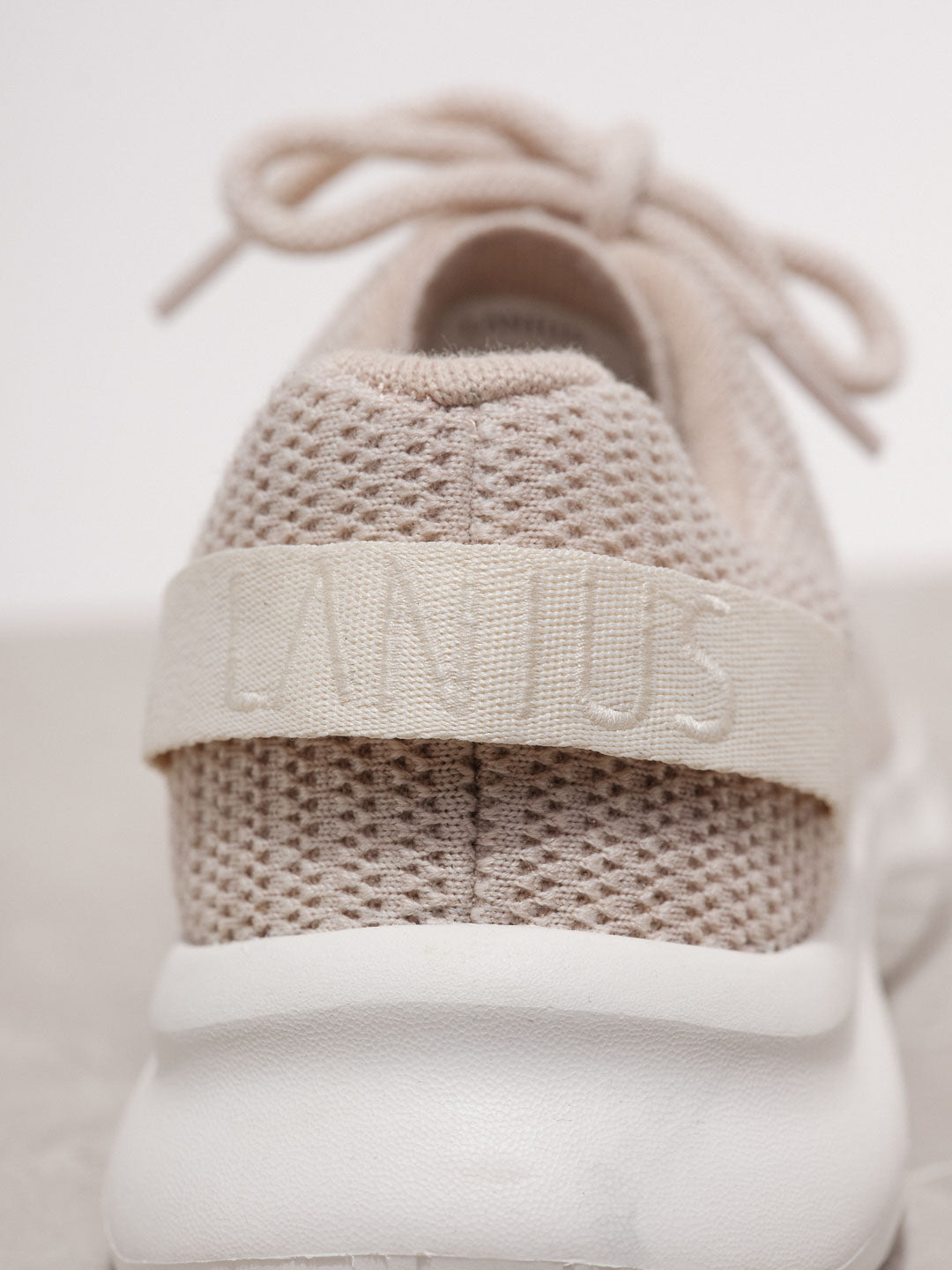 WOOL SNEAKERS - Cream