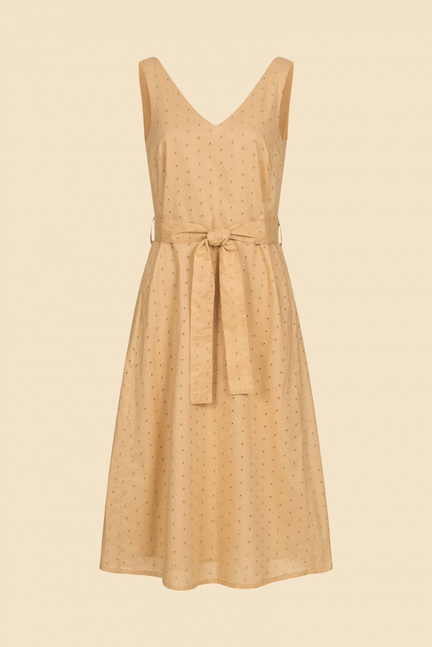MIDI DRESS - sand