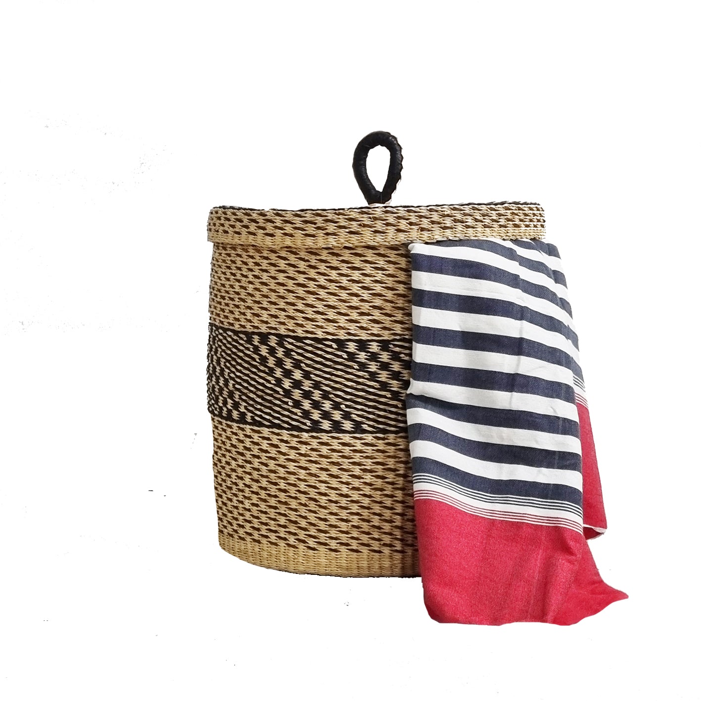 LAUNDRY BASKET WITH LID - MEDIUM - N°4
