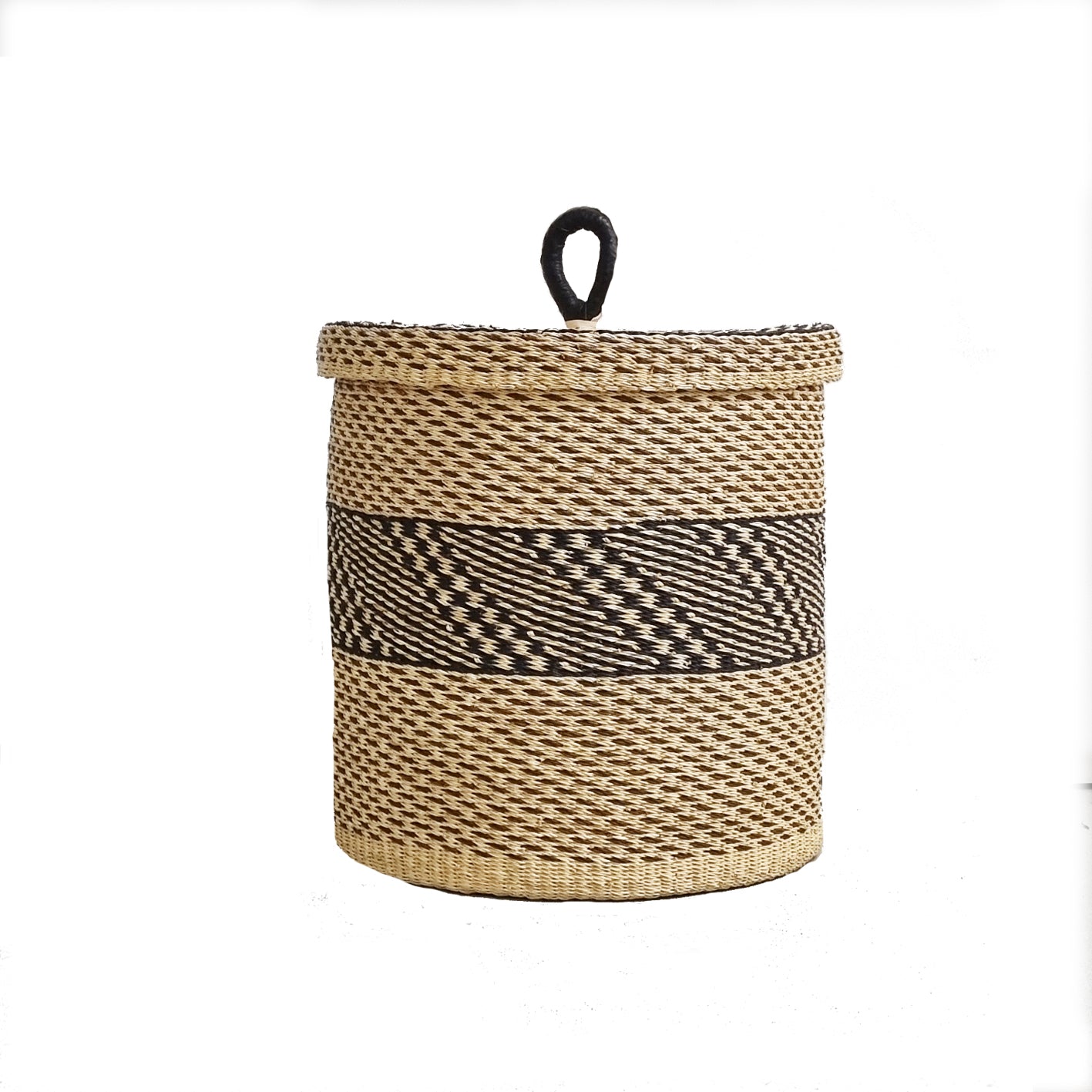 LAUNDRY BASKET WITH LID - MEDIUM - N°4