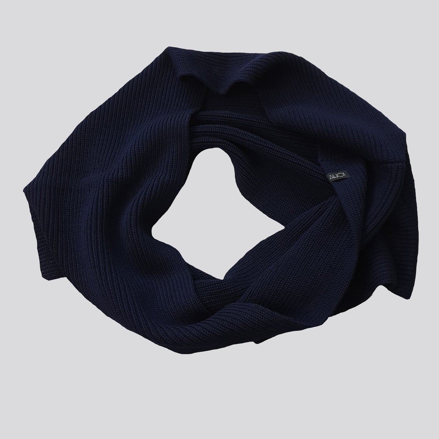 AHOI AHOI LOOP SCARF - dark blue