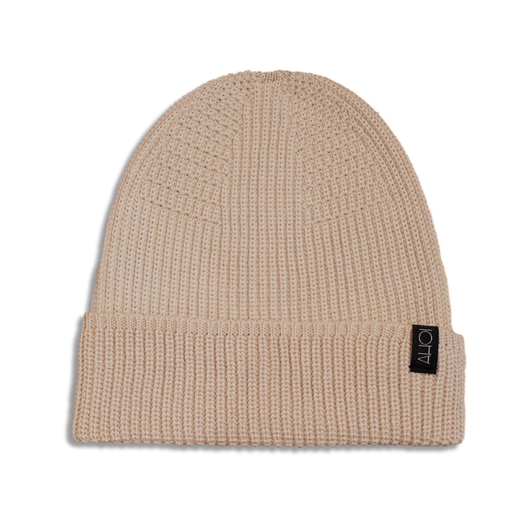 AHOI AHOI BEANIE - ecru