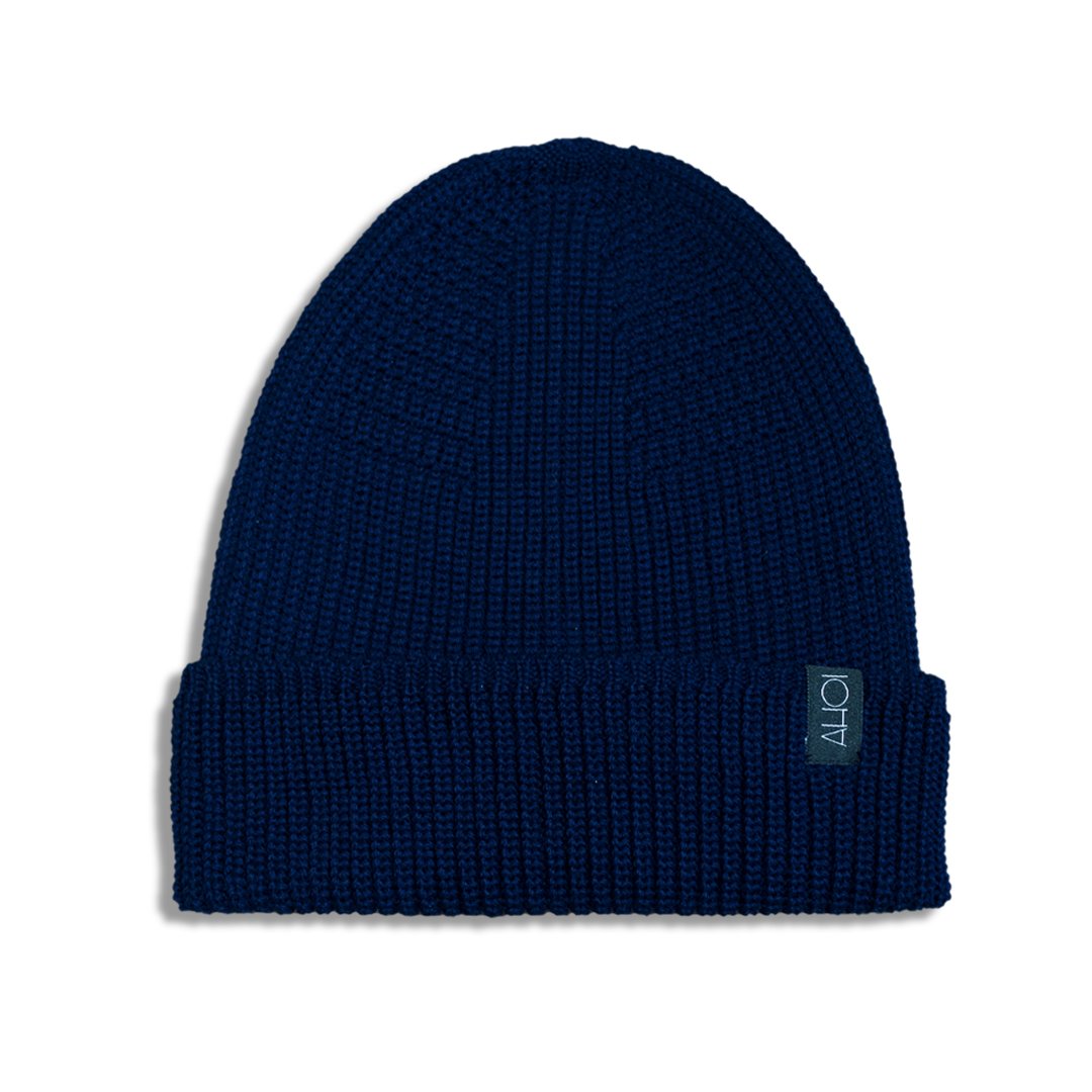 AHOI AHOI BEANIE - dark blue