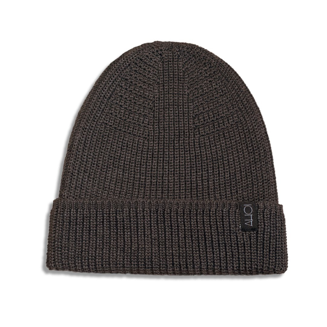 AHOI AHOI BEANIE - dark grey