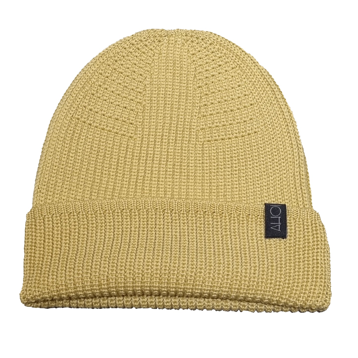 AHOI AHOI BEANIE - pale yellow