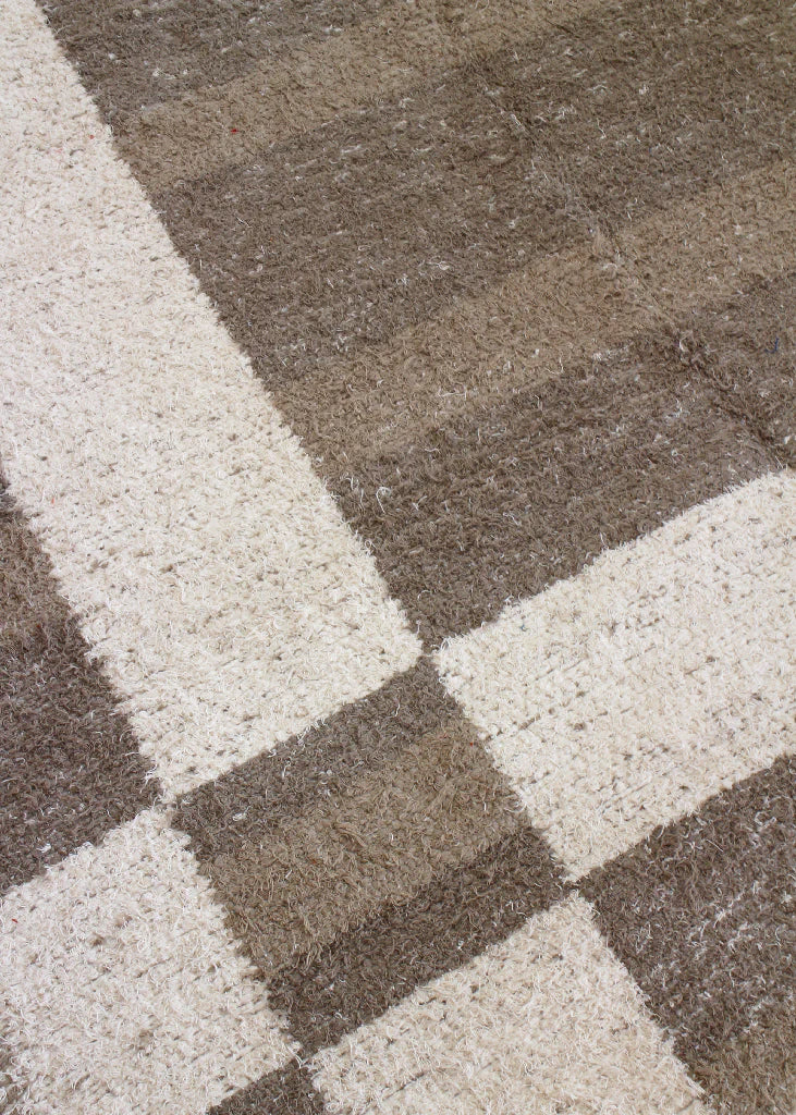 Santiago - Moka & White - 170 X 240 - Reversible