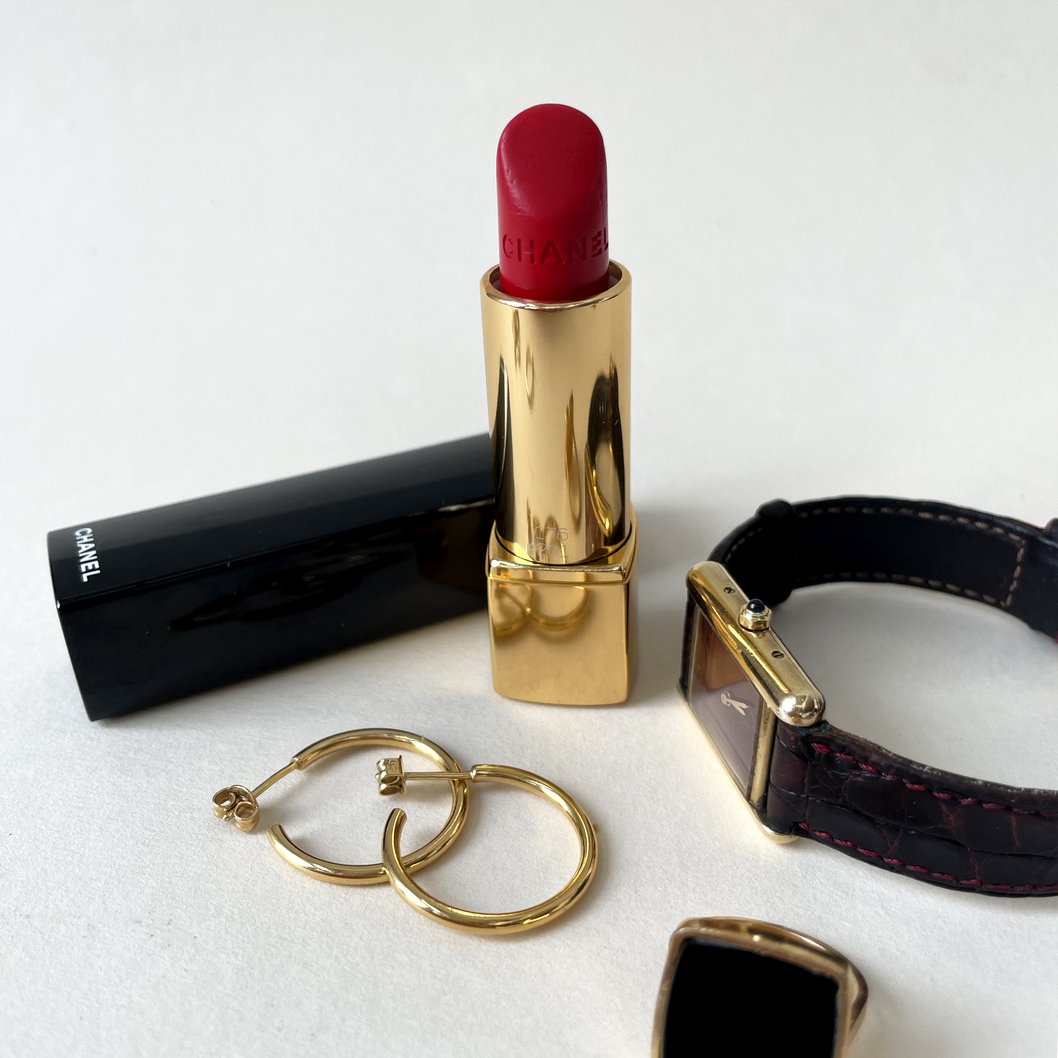 Bagues Earrings - gold plated