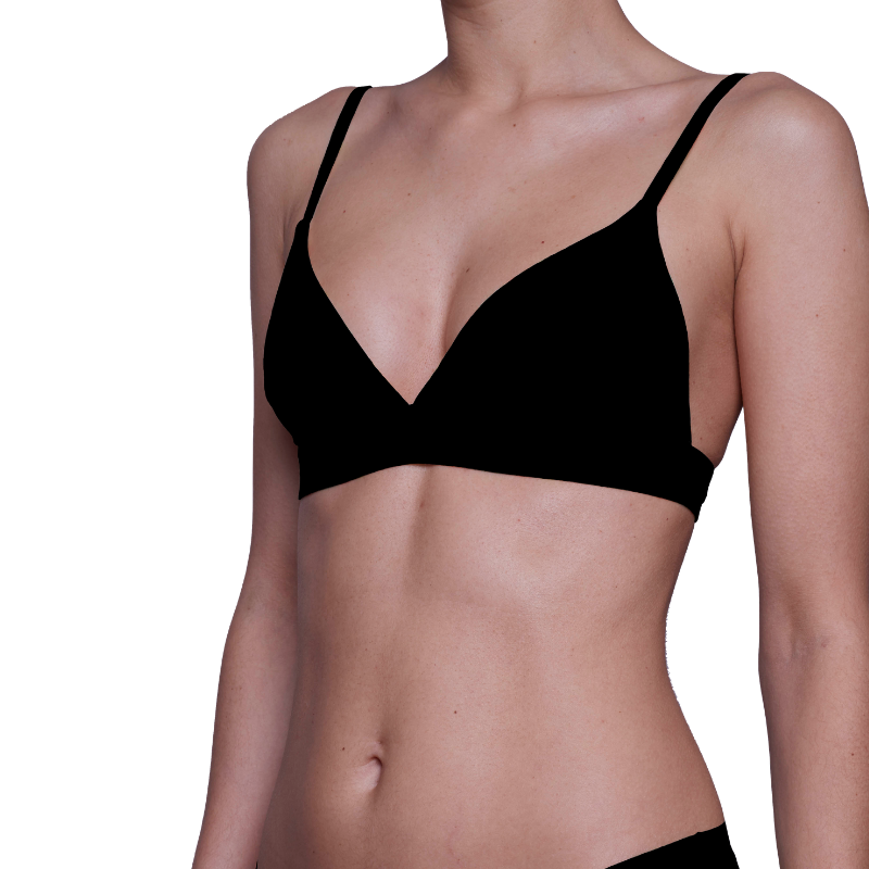 NOIR UNI TRIANGLE - BRA