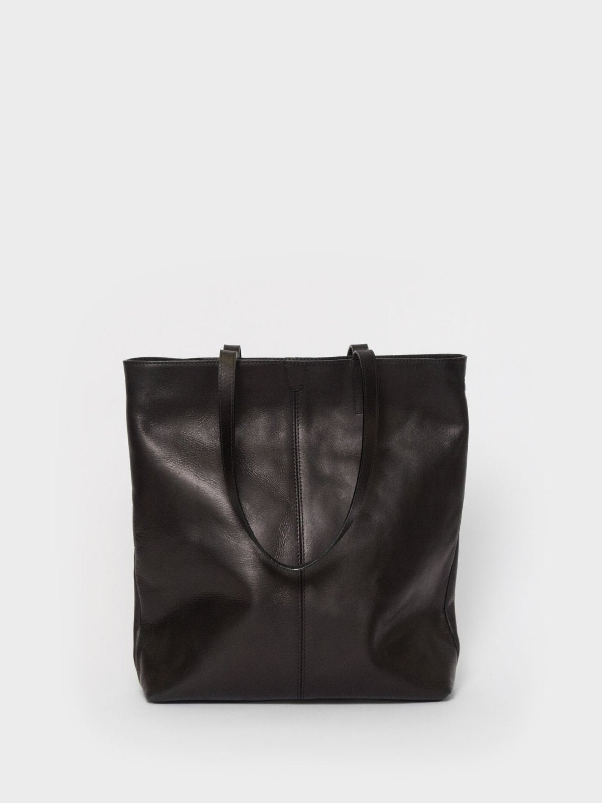 TB02 ZIP TOTE BAG - BLACK