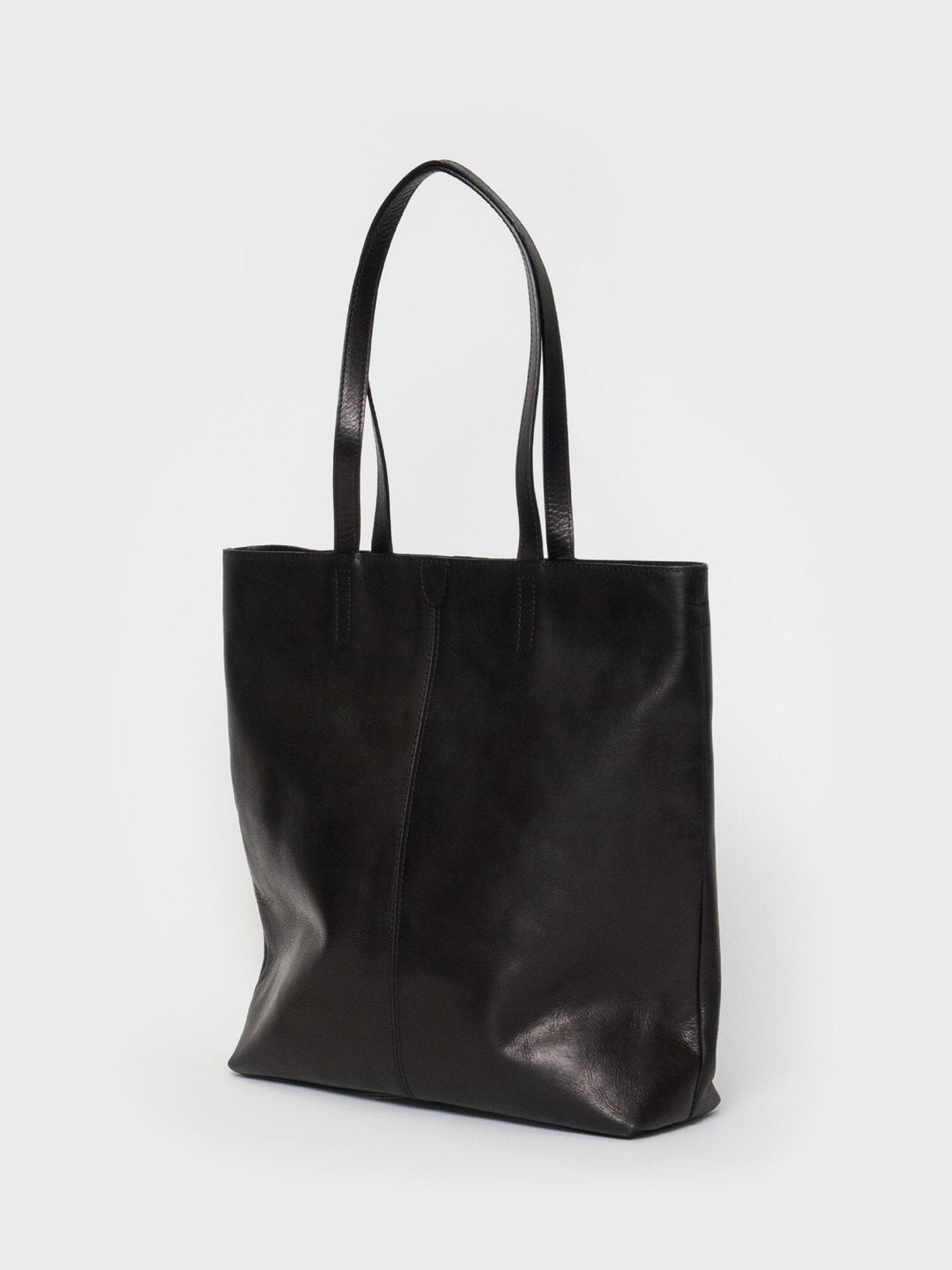 TB02 ZIP TOTE BAG - BLACK