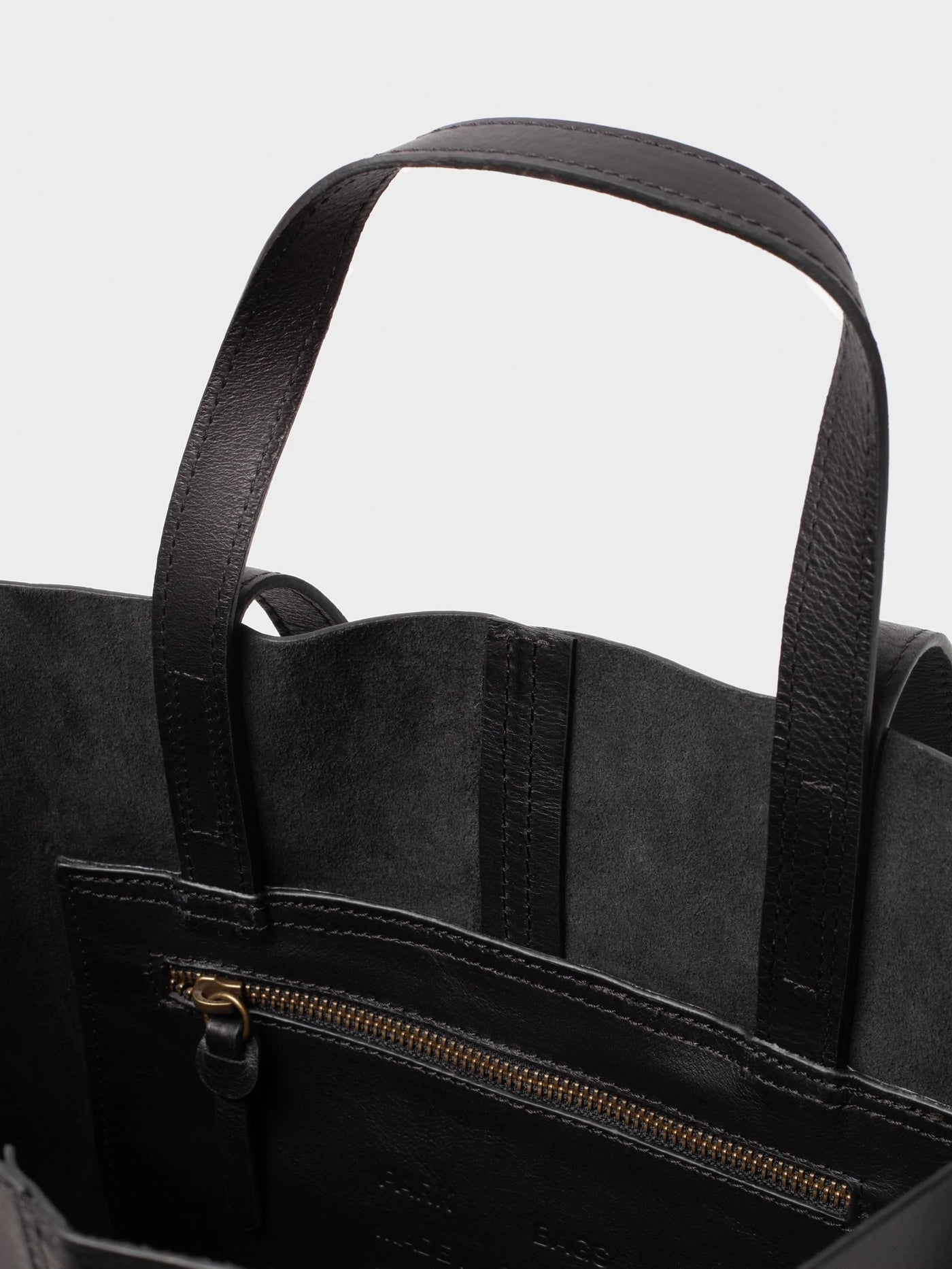 TB08 TOTE BAG - BLACK