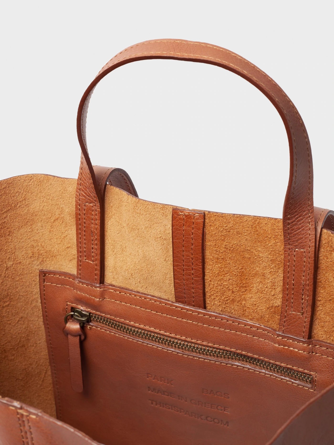 TB08 TOTE BAG WITH 4 STRAPS - BROWN