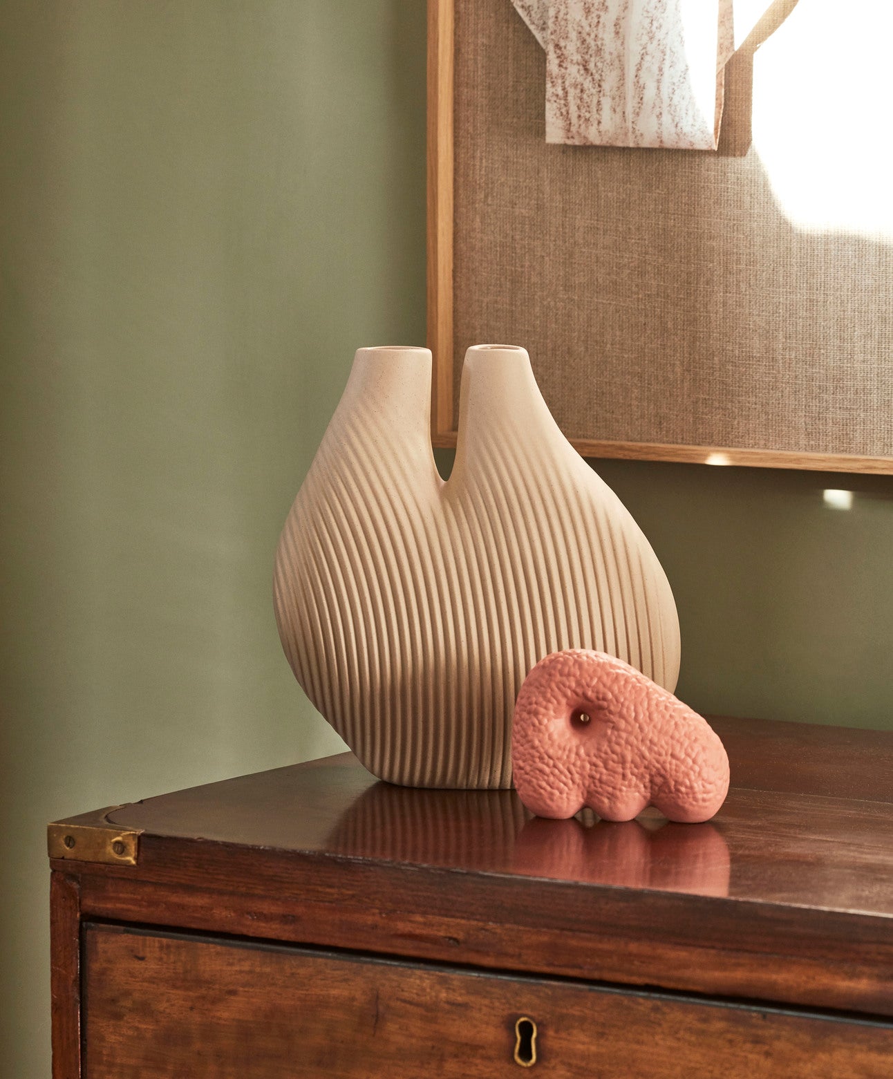 W&S Vase / Chamber Light Beige