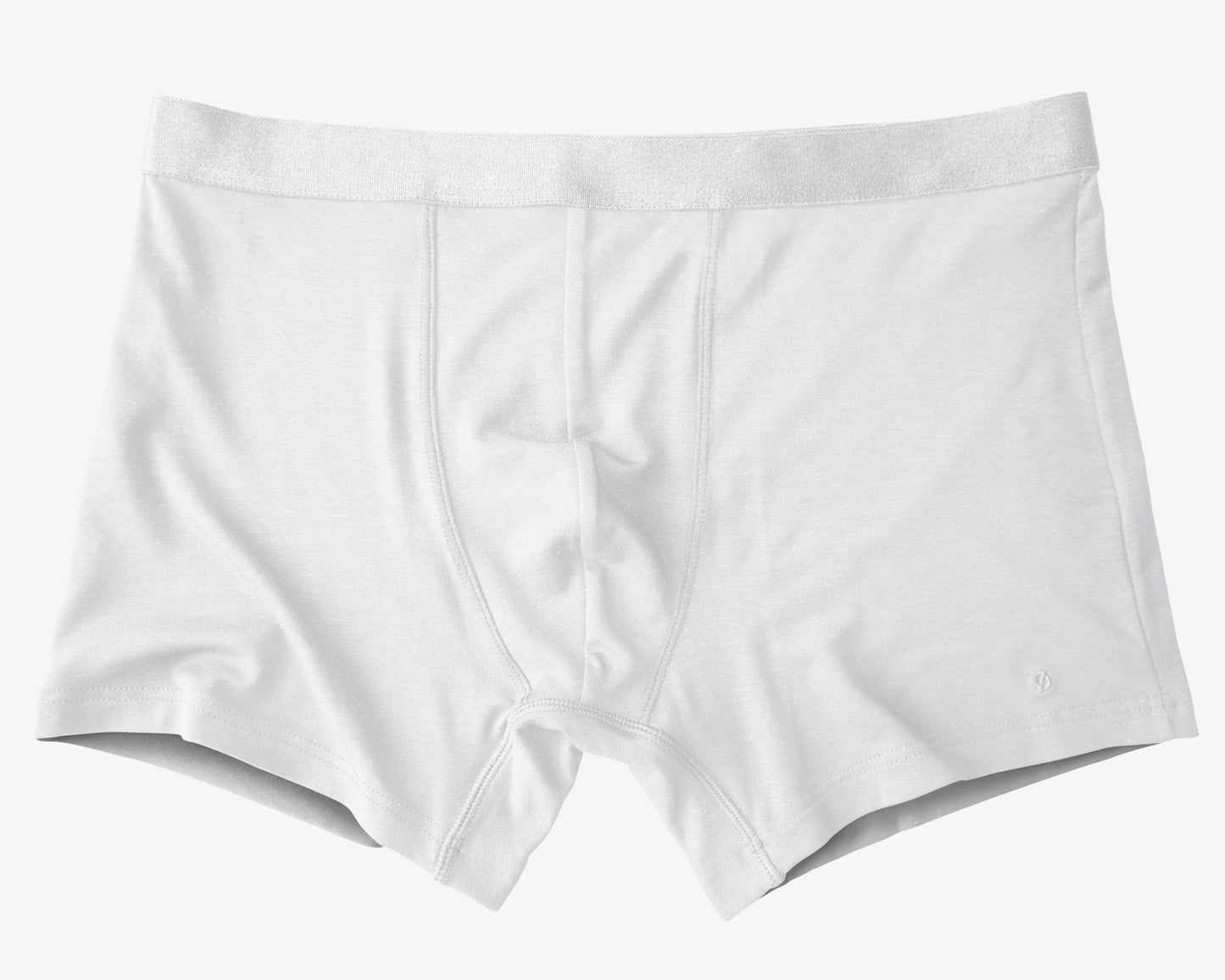 Lyocell Boxer Brief - White