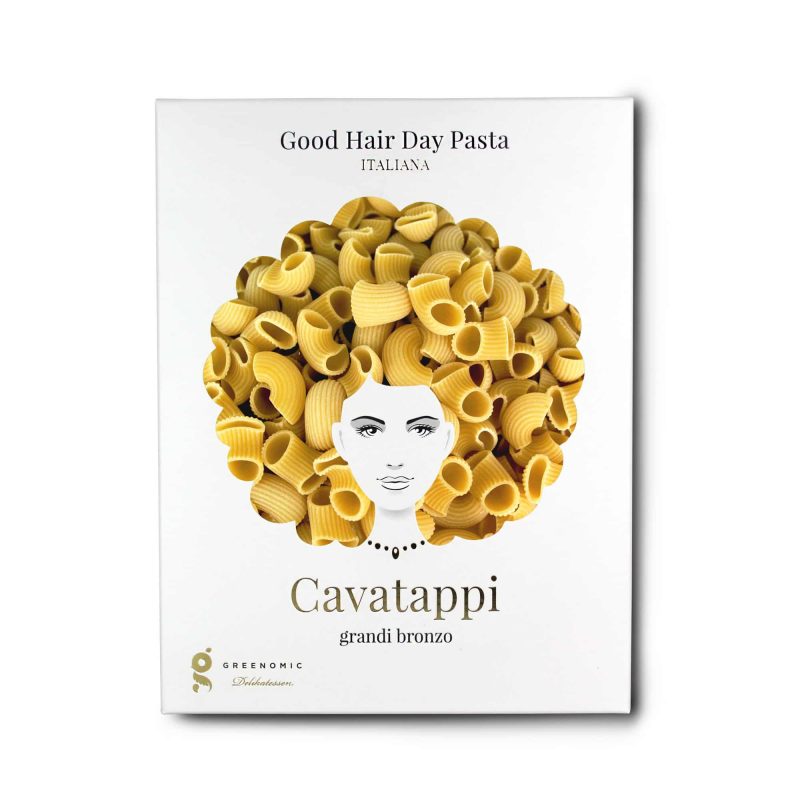 ITALIAN GOOD HAIR DAY PASTA CAVATAPPI GRANDI BRONZO- 450g