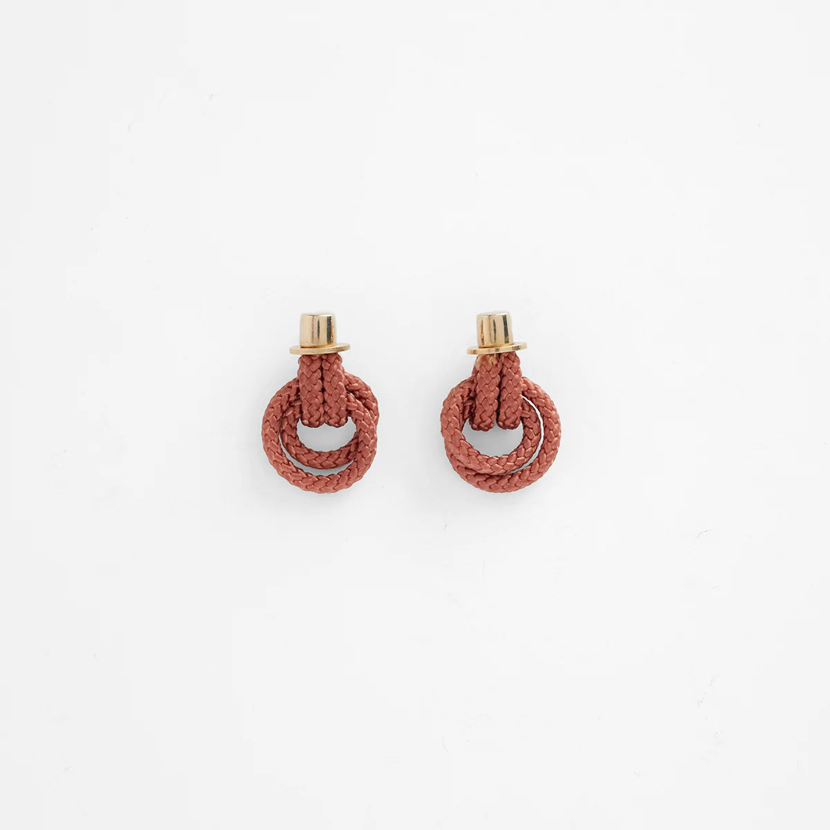 Derja Knot Earrings  - Copper