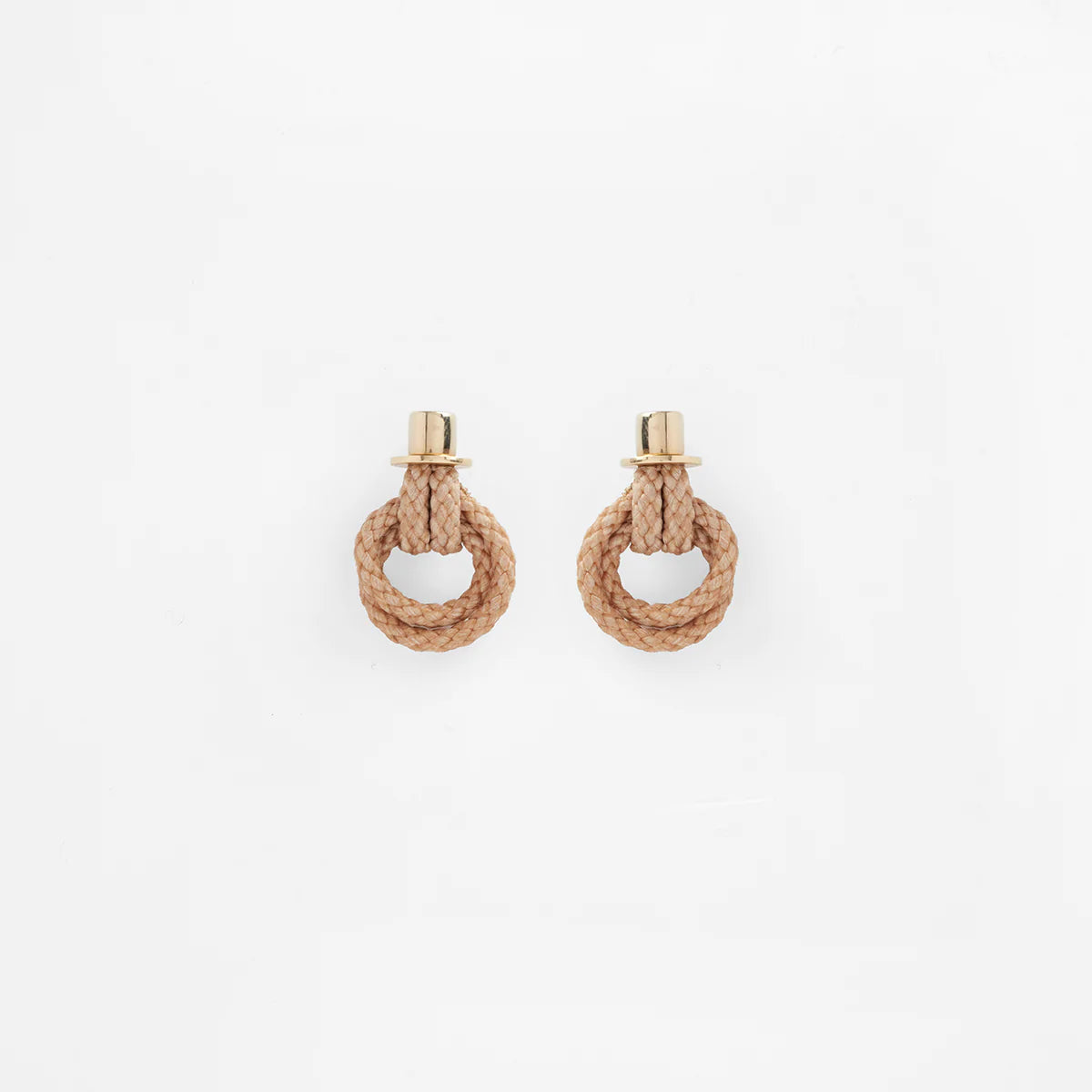 Derja Knot Earrings  - Honey