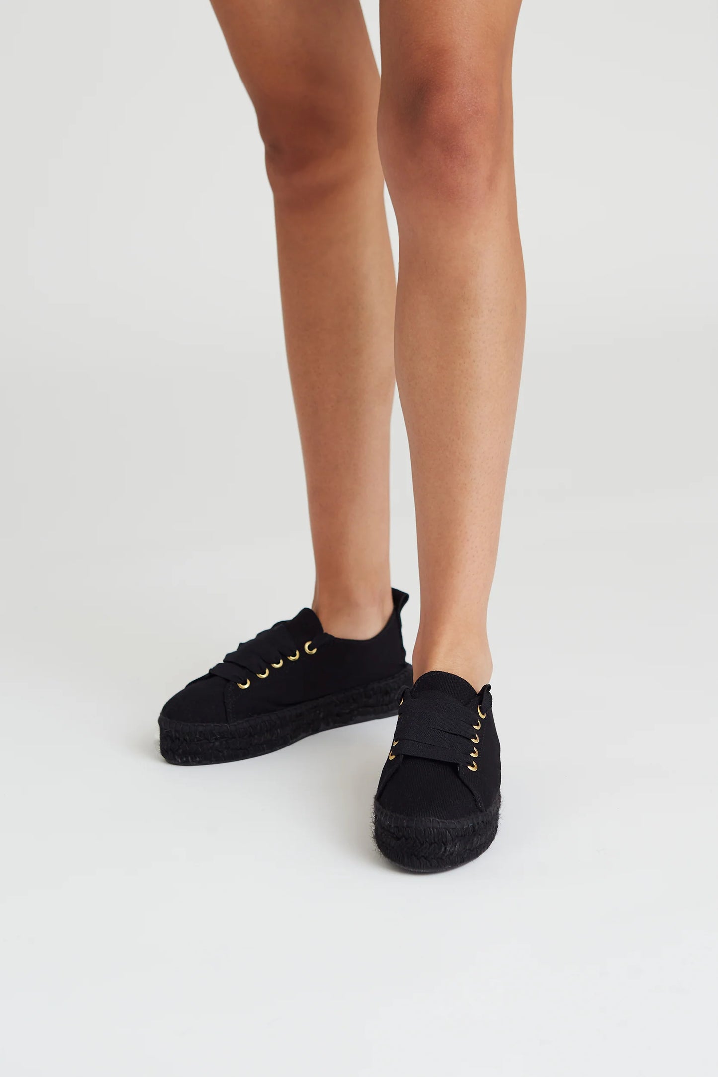 Sneaker Espadrilles - Total Black
