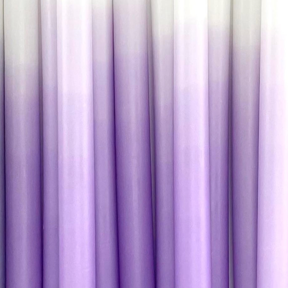 GRADIENT CANDLES - lovely lilac