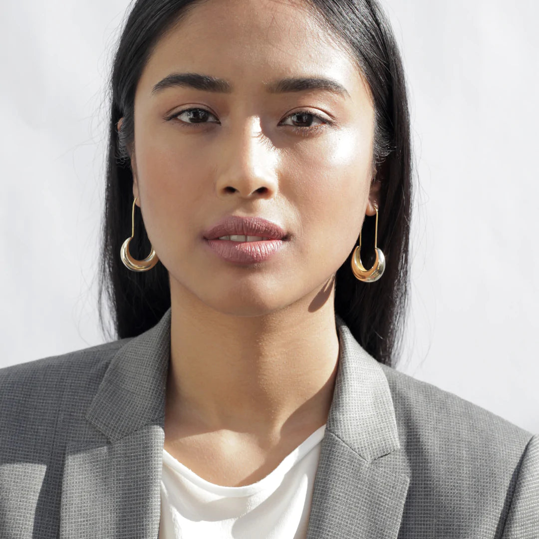 Lua Earrings - Gold Coloured